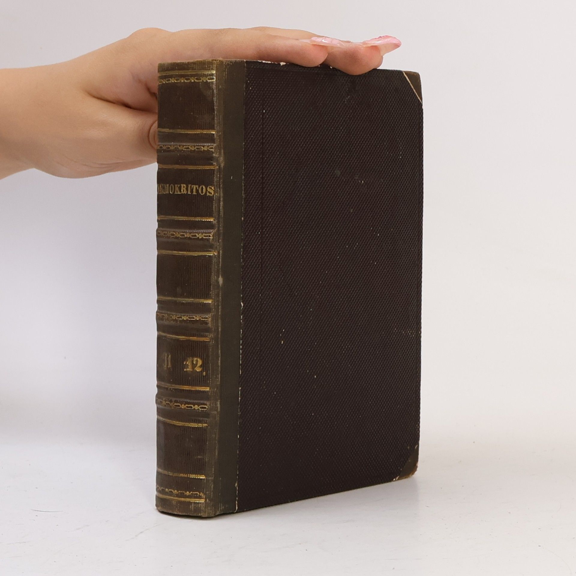 Demokritos oder hinterlassene Papiere eines lachenden Philosophe 11-12