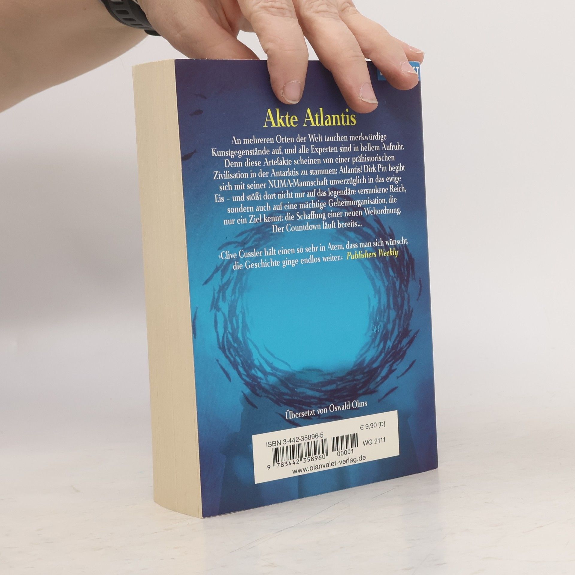 Clive Cussler Akte Atlantis