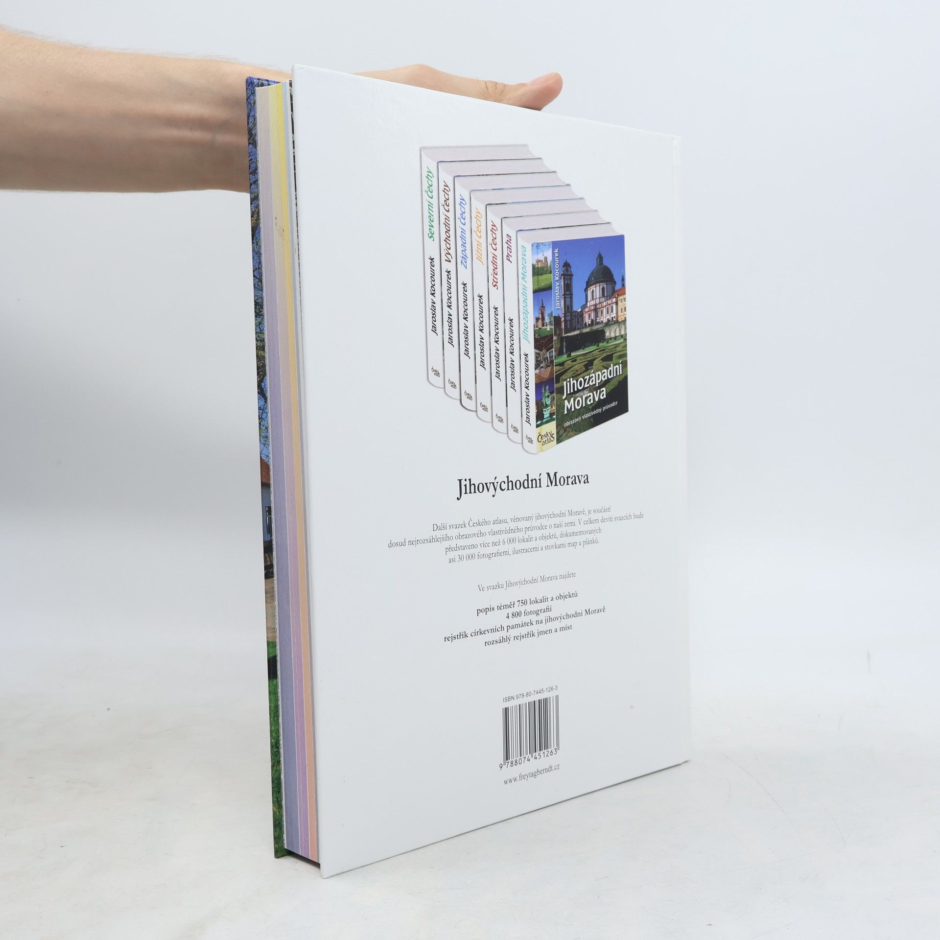 Jaroslav Kocourek Český atlas. Jihovýchodní Morava