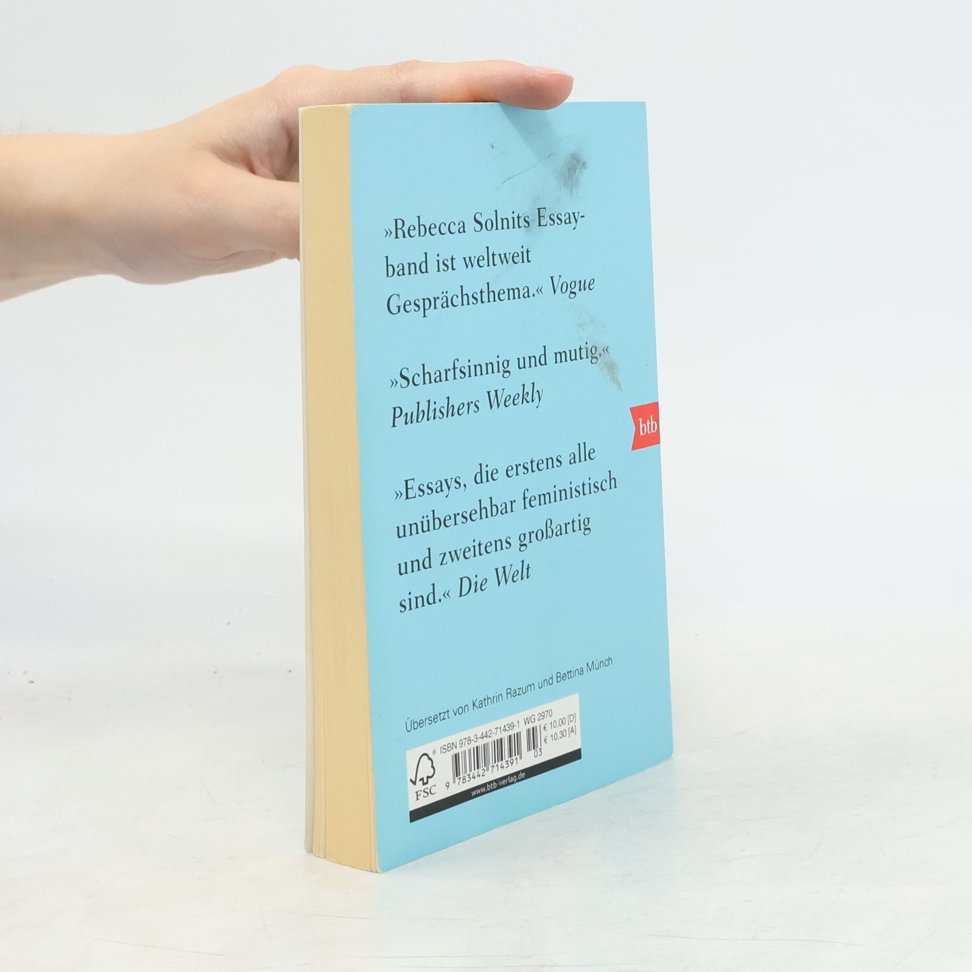 Rebecca Solnit Wenn Männer mir die Welt erklären