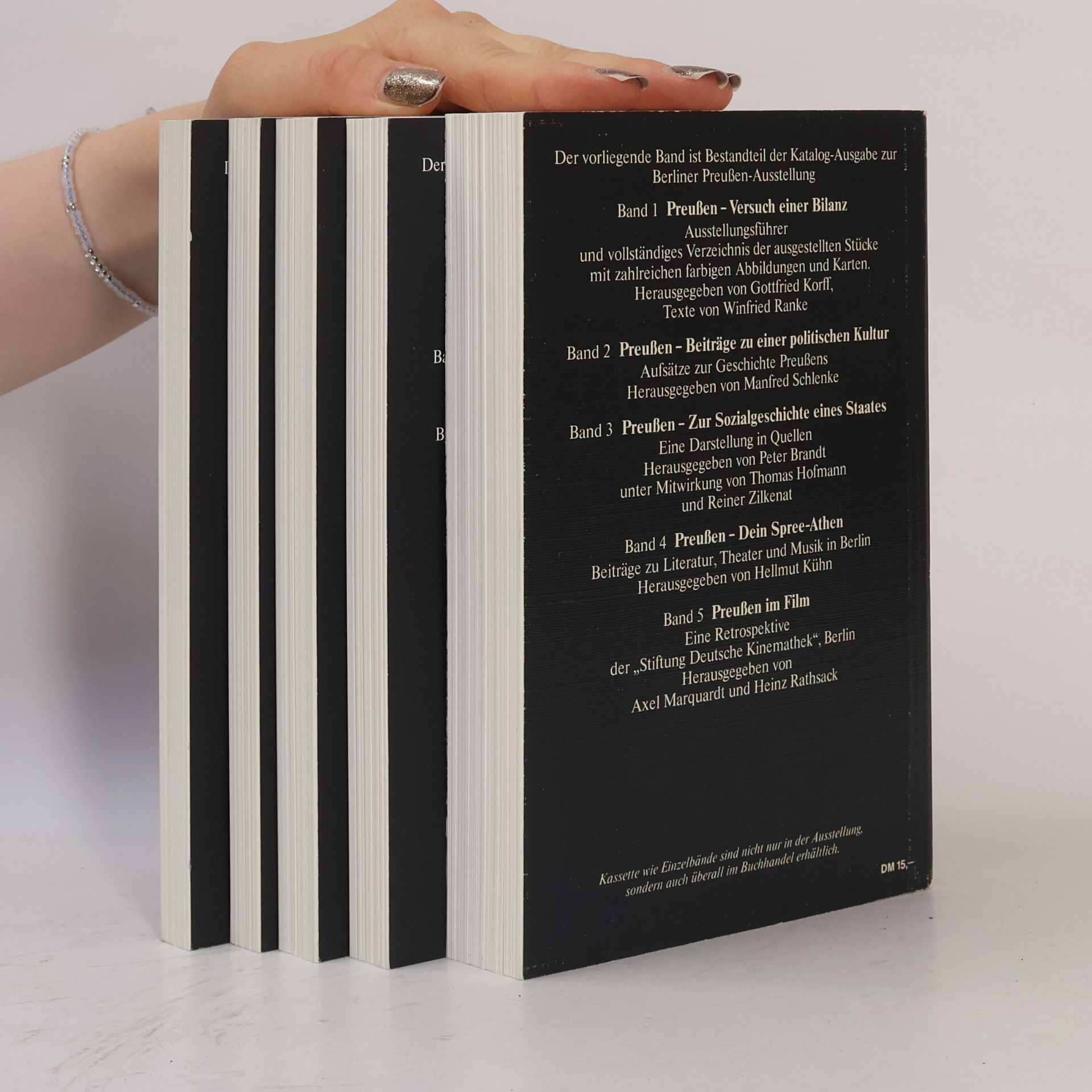Collectif d'auteurs Preussen. Versuch einer Bilanz 1-5