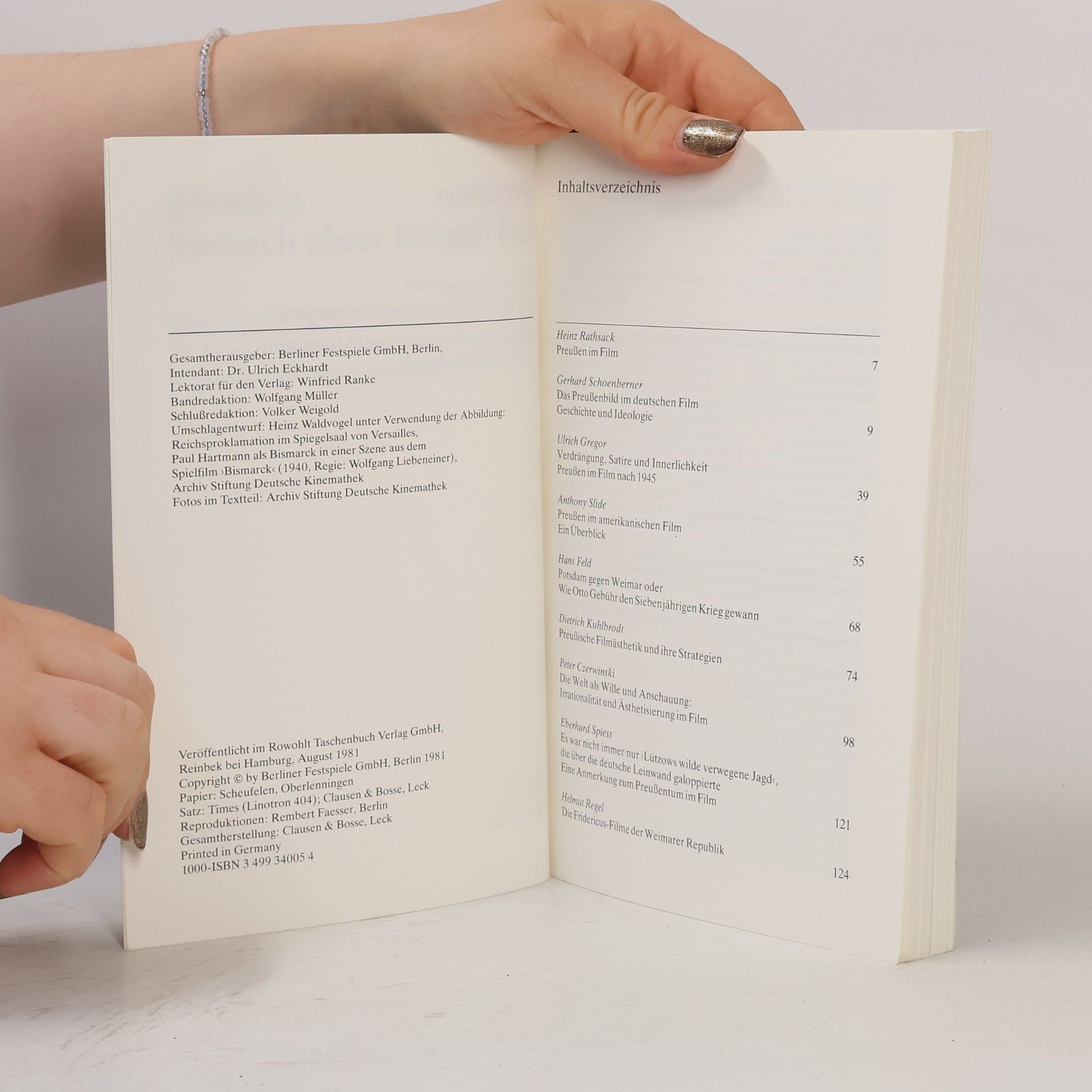 Collectif d'auteurs Preussen. Versuch einer Bilanz 1-5