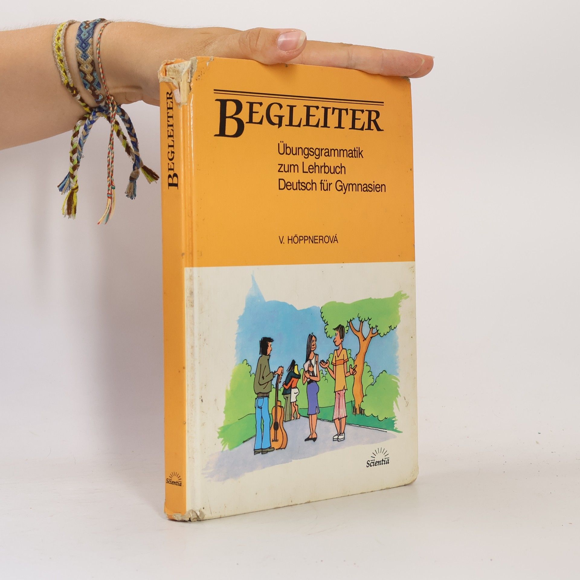 Věra Höppnerová Begleiter. Übungsgrammatik zum Lehrbuch Deutsch für Gymnasien