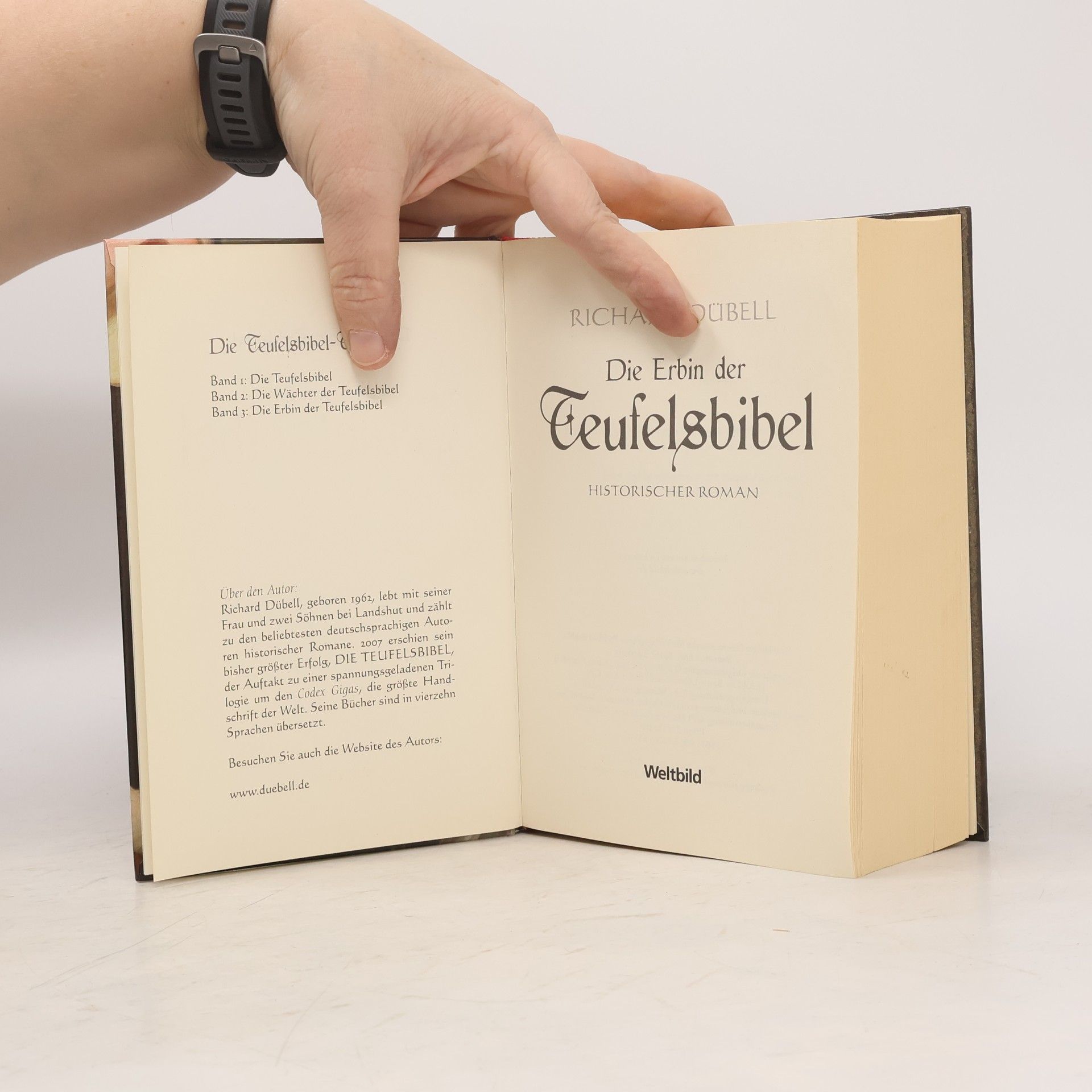 Richard Dübell Die Erbin der Teufelsbibel
