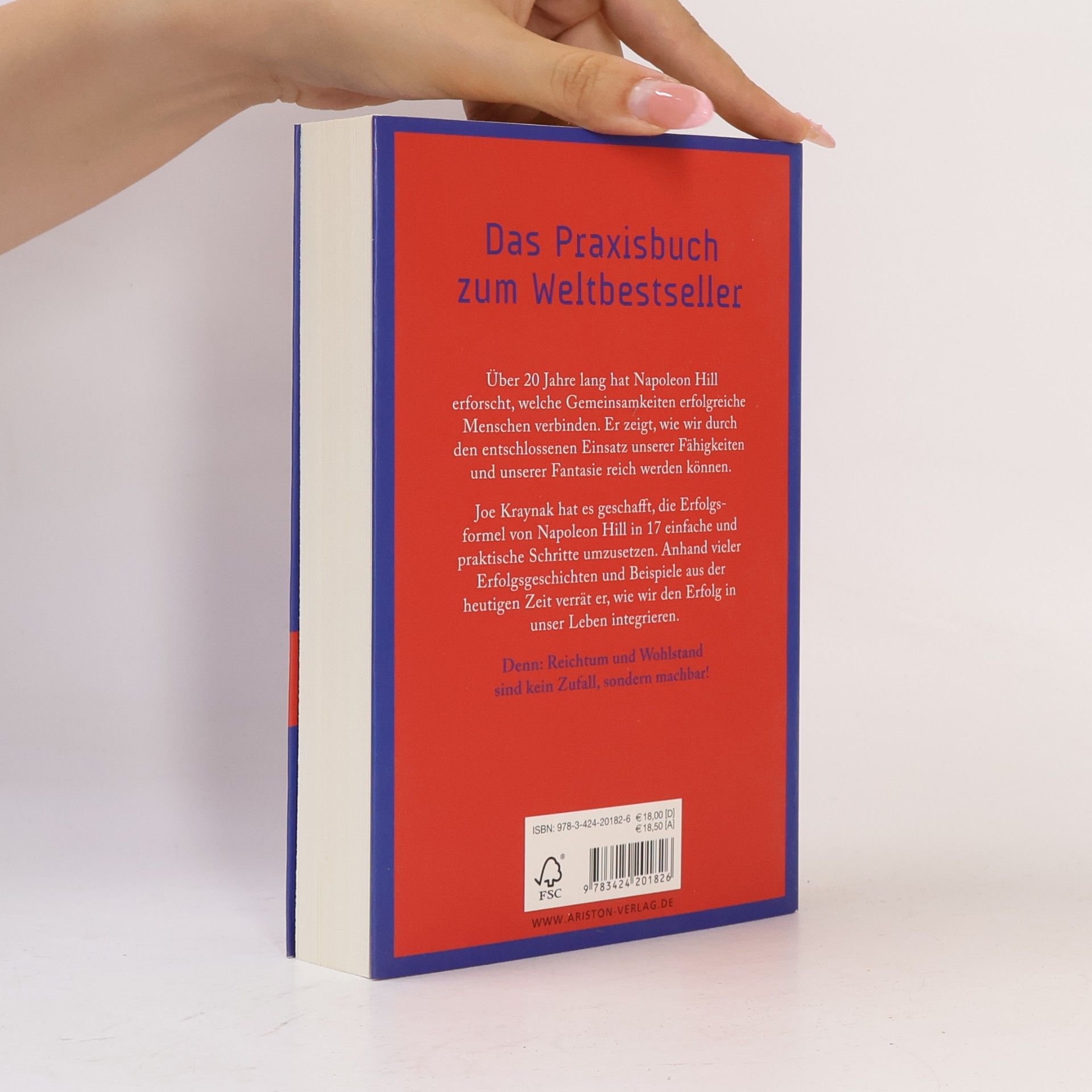 Napoleon Hill Denke nach und werde reich