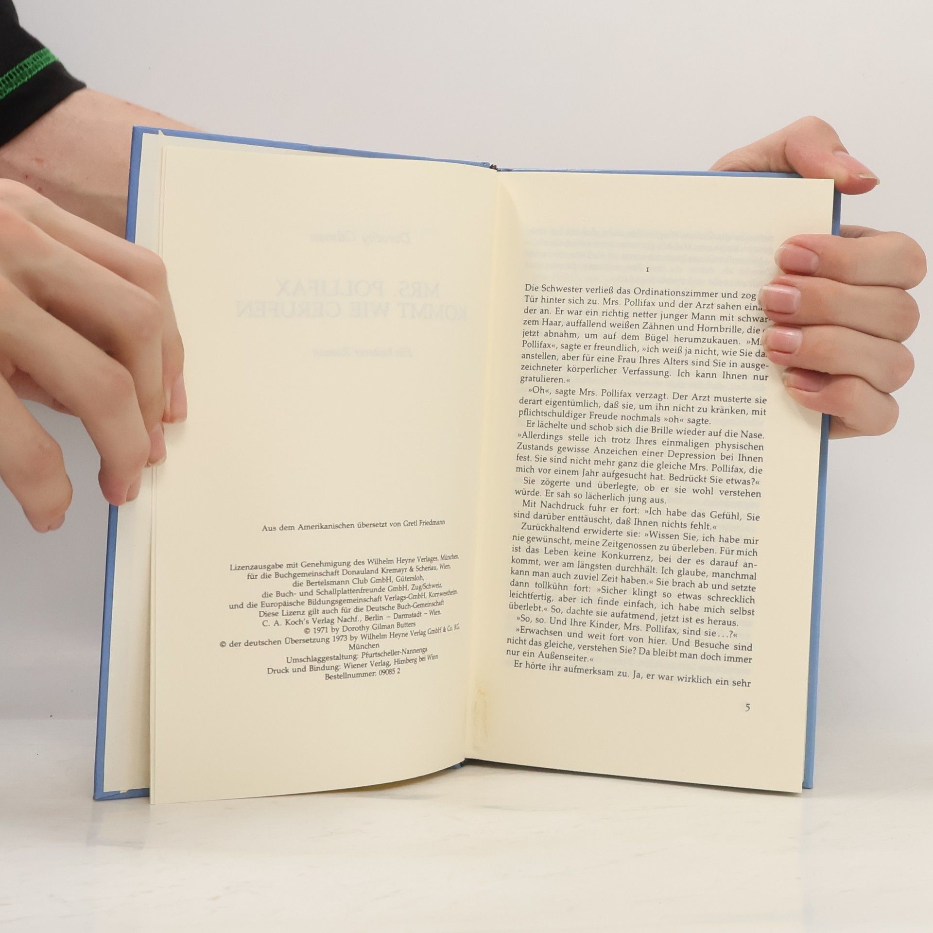 Dorothy Gilman Mrs. Polifax kommt wie gerufen