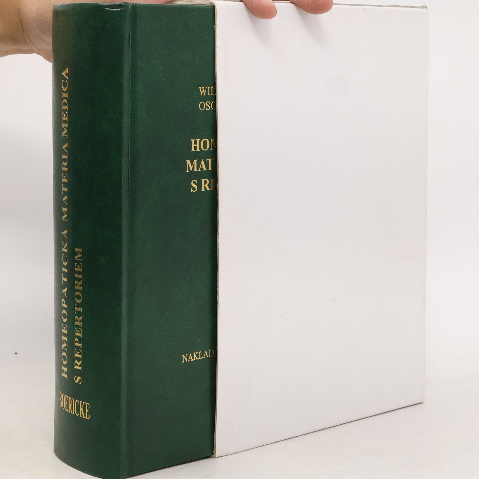 Homeopatická materia medica s repertoriem