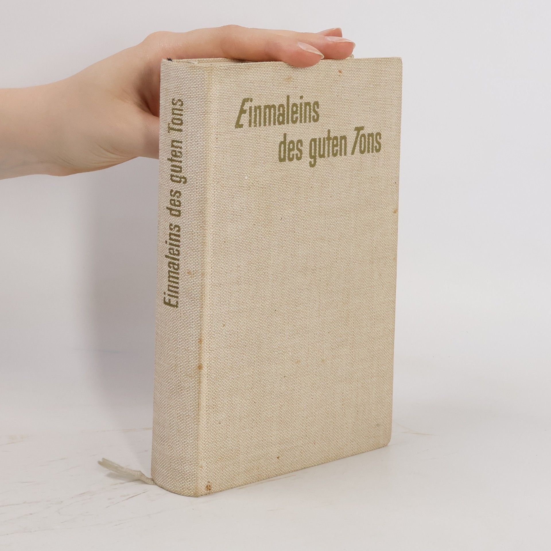 Various authors Einmaleins des guten Tons