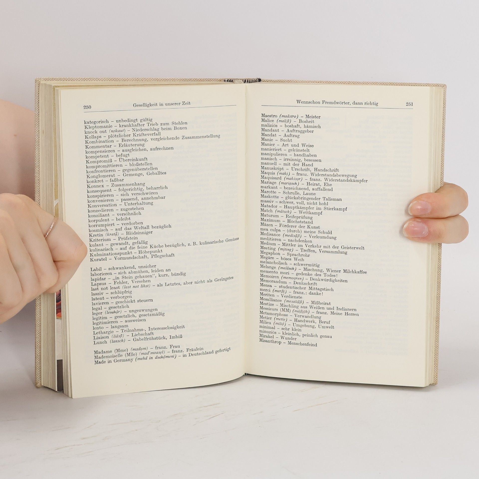 Various authors Einmaleins des guten Tons