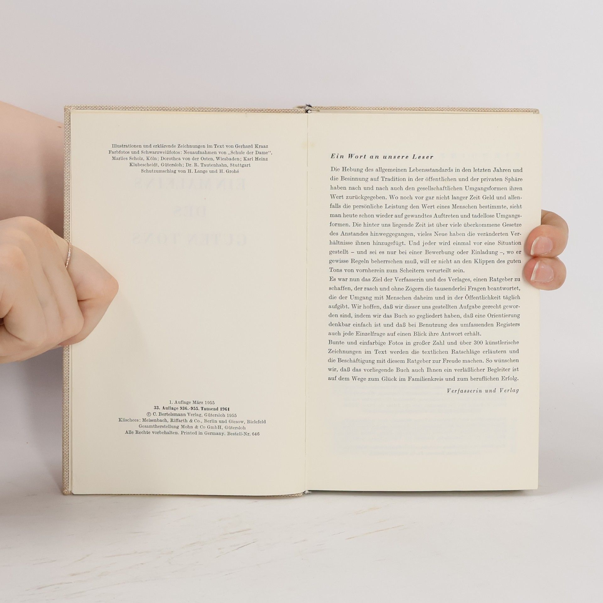 Various authors Einmaleins des guten Tons