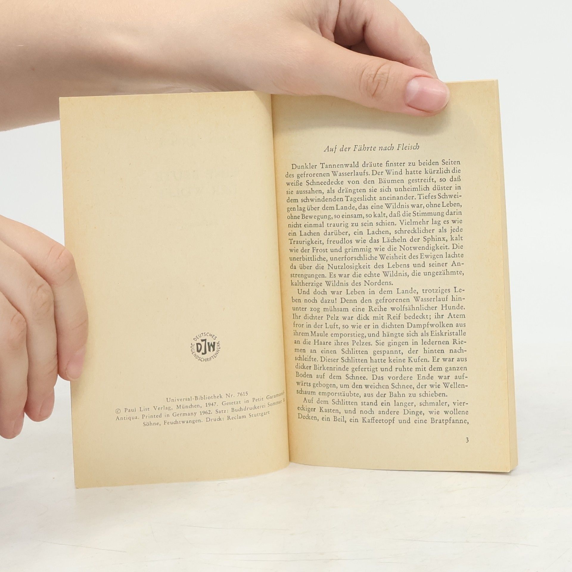 Jack London Eine Beute der Wölfe
