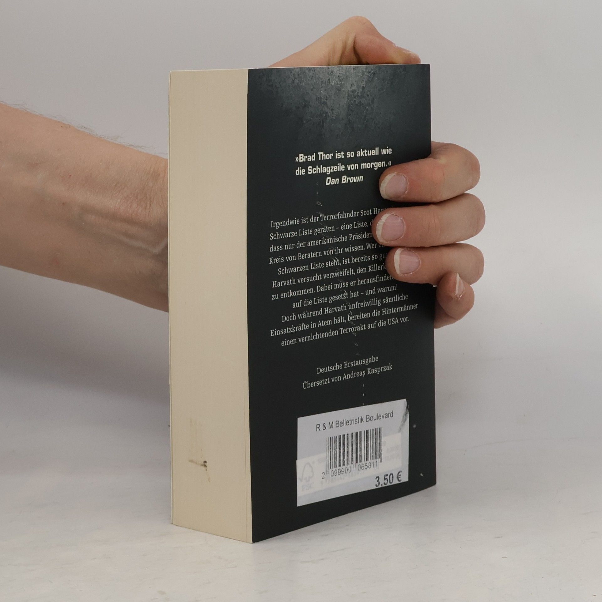 Brad Thor Schwarze Liste