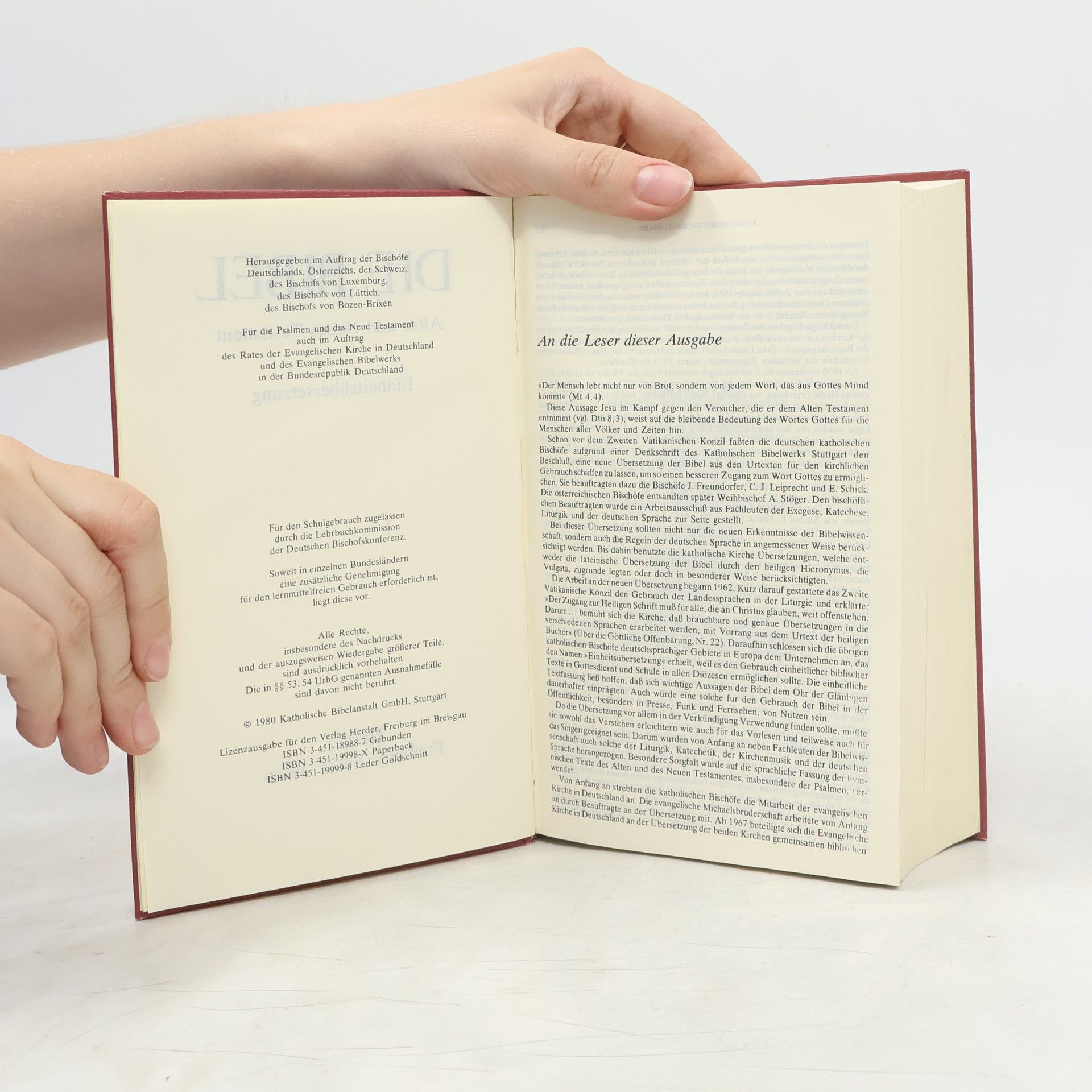 Autores varios Die Bibel, Einheitsübersetzung