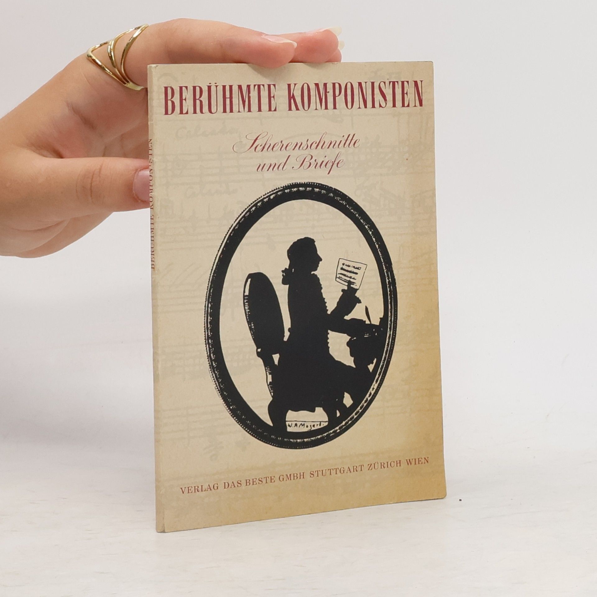 Autorenkollektiv Berühmte Komponisten. Scherenschnitte und Briefe