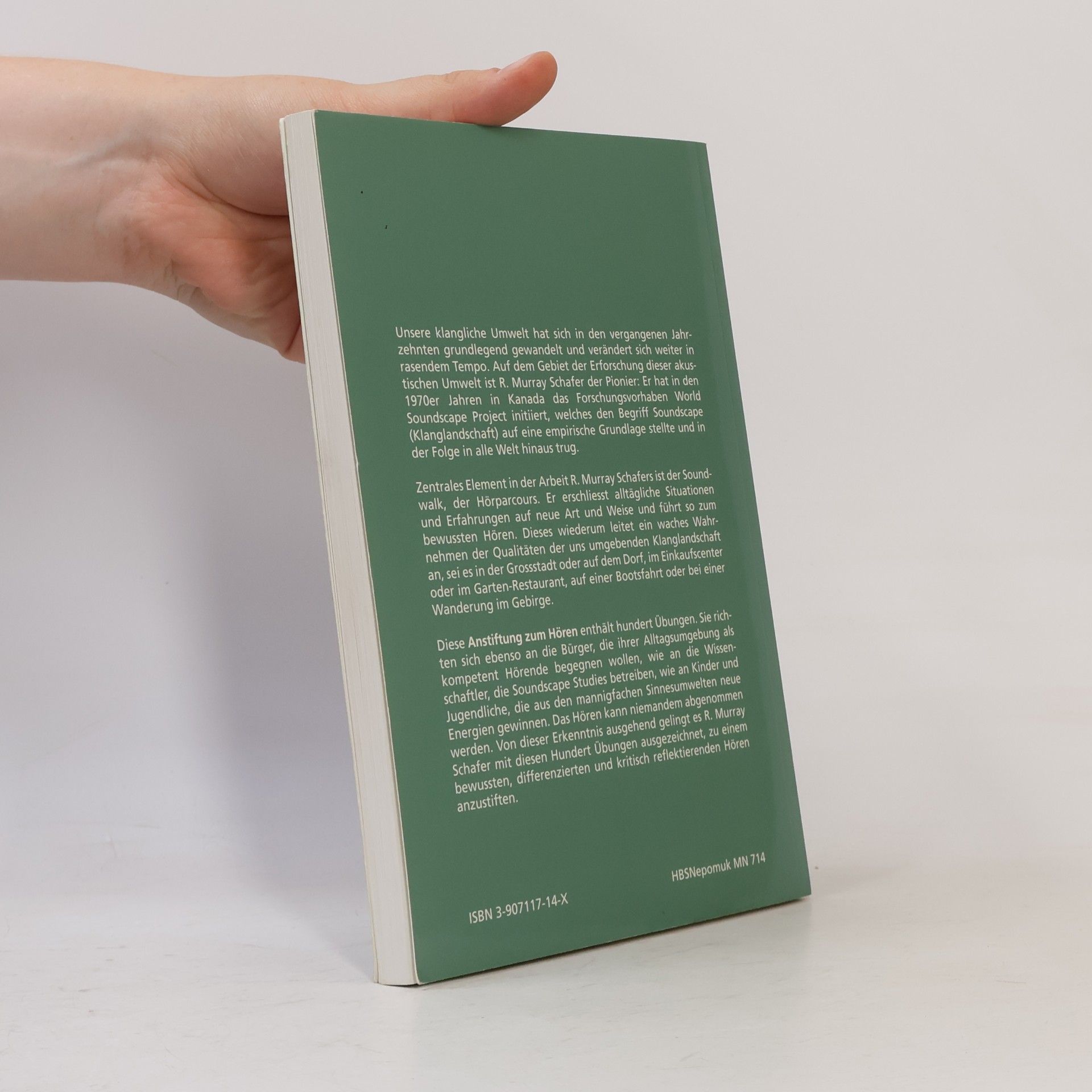 R. Murray Schafer Anstiftung zum Hören
