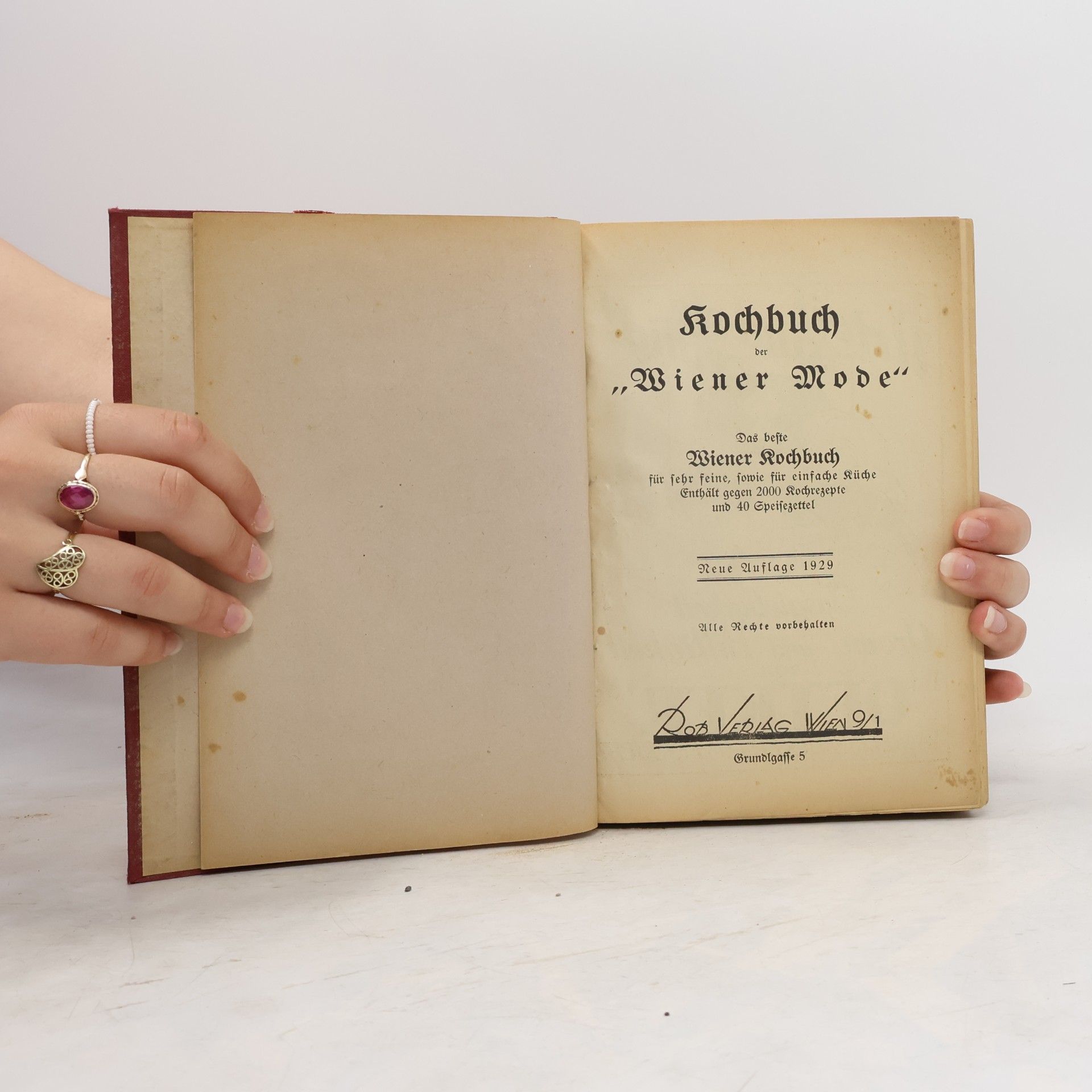 kolektiv Kochbuch der „Wiener Mode“