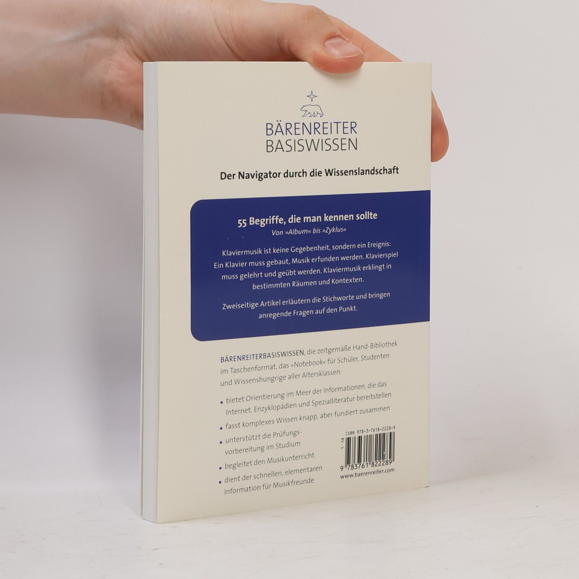 Annegret Huber Bärenreiter Basiswissen: Klaviermusik