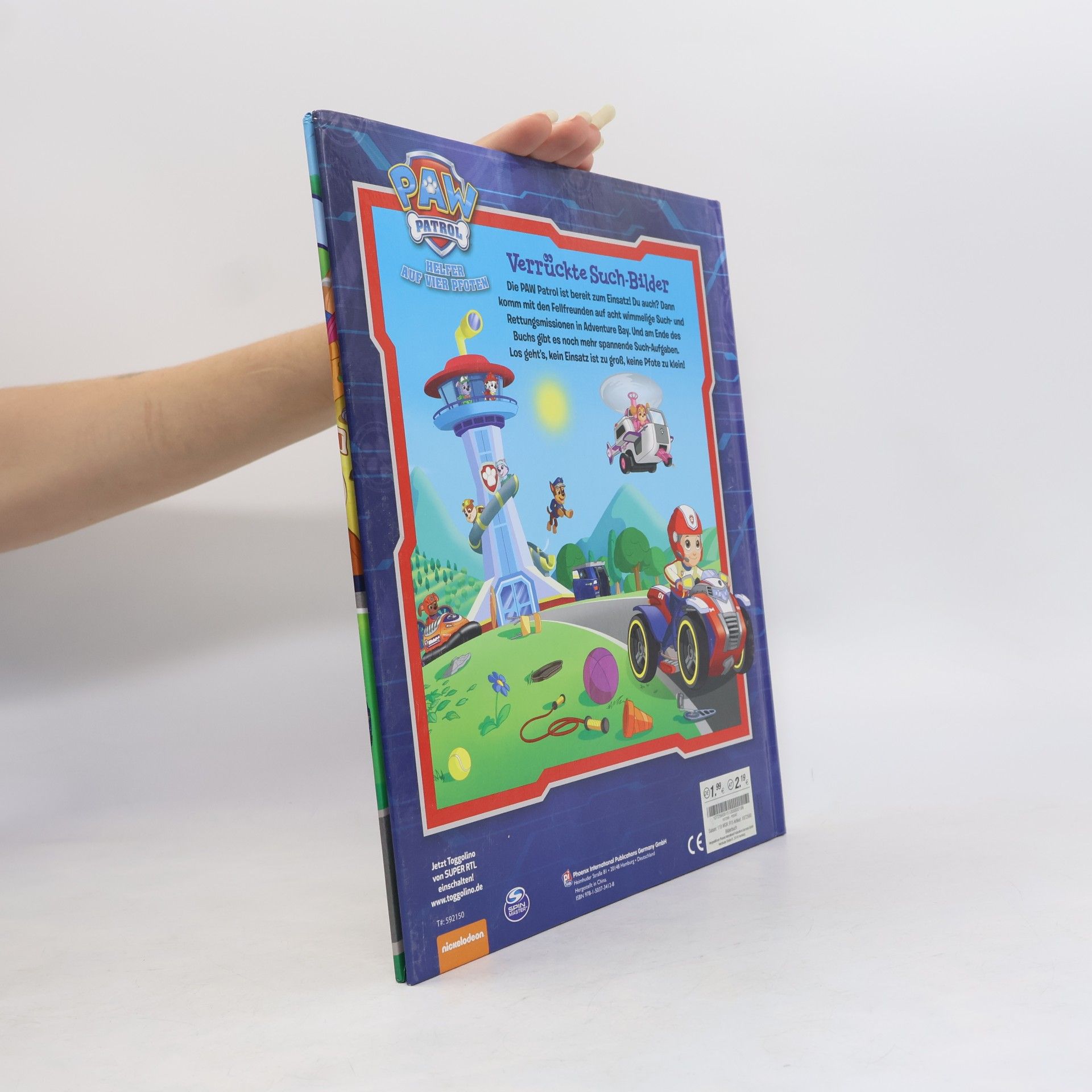 Fabrizio Petrossi PAW Patrol, Helfer auf vier Pfoten - verrückte Such-Bilder