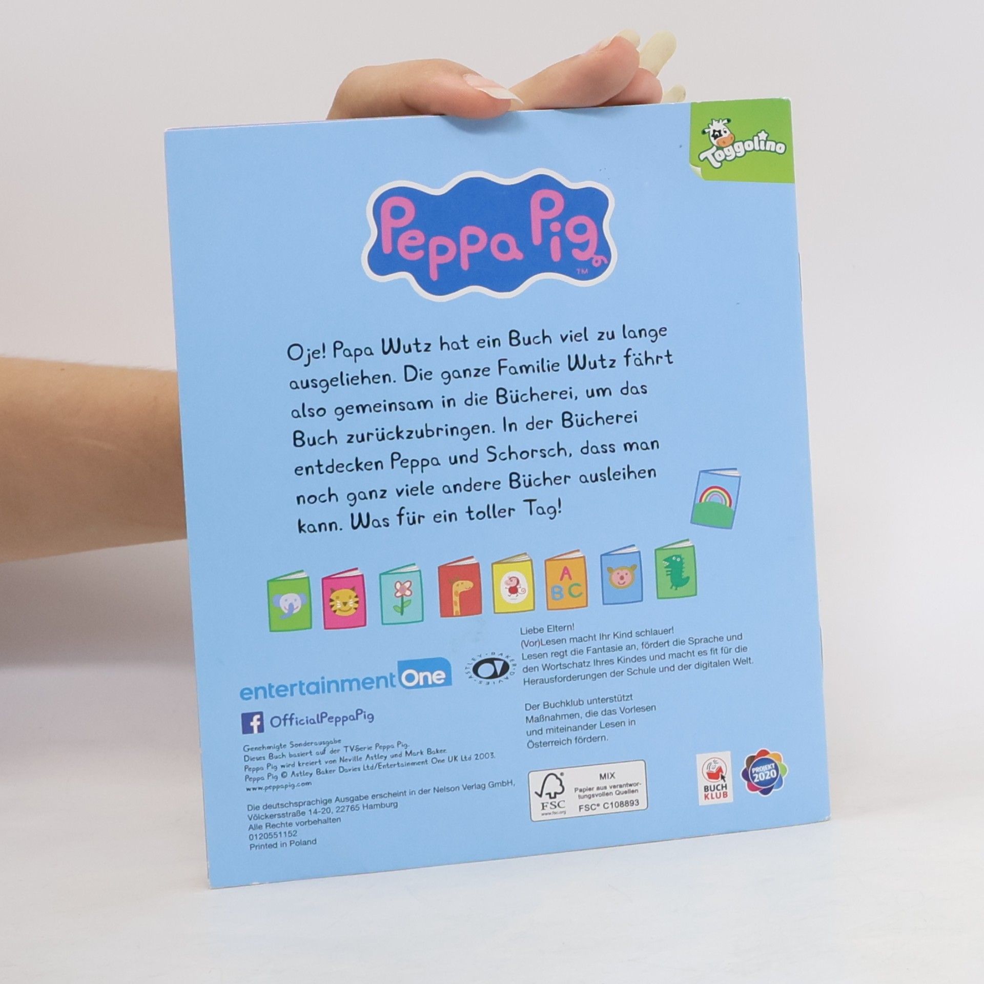 Various authors Peppa Pig. In der Bücherei