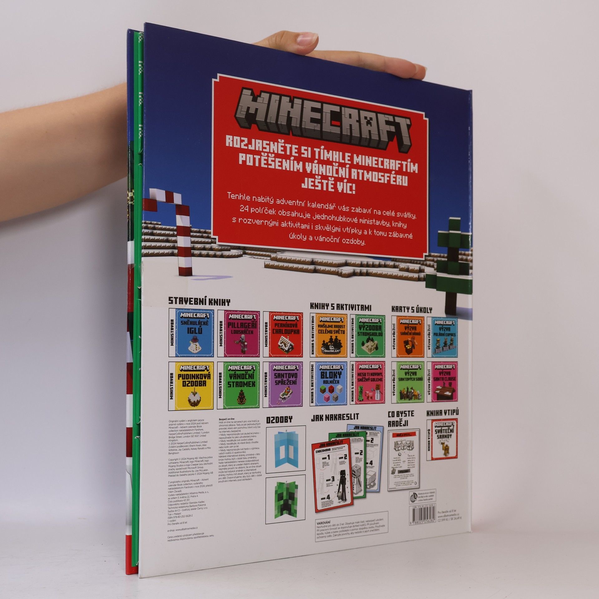 Various authors Minecraft - Adventní kalendář