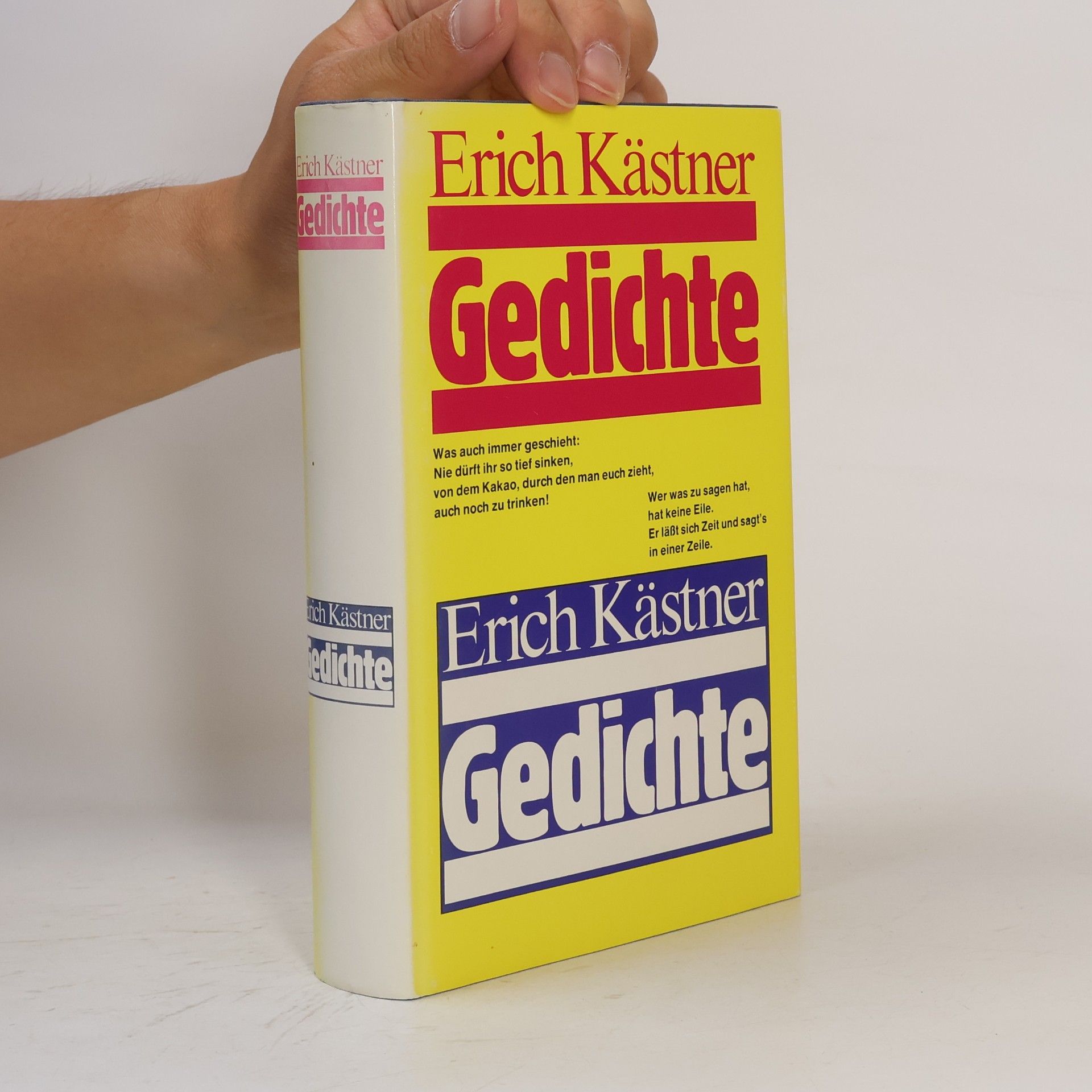 Erich Kästner Gedichte