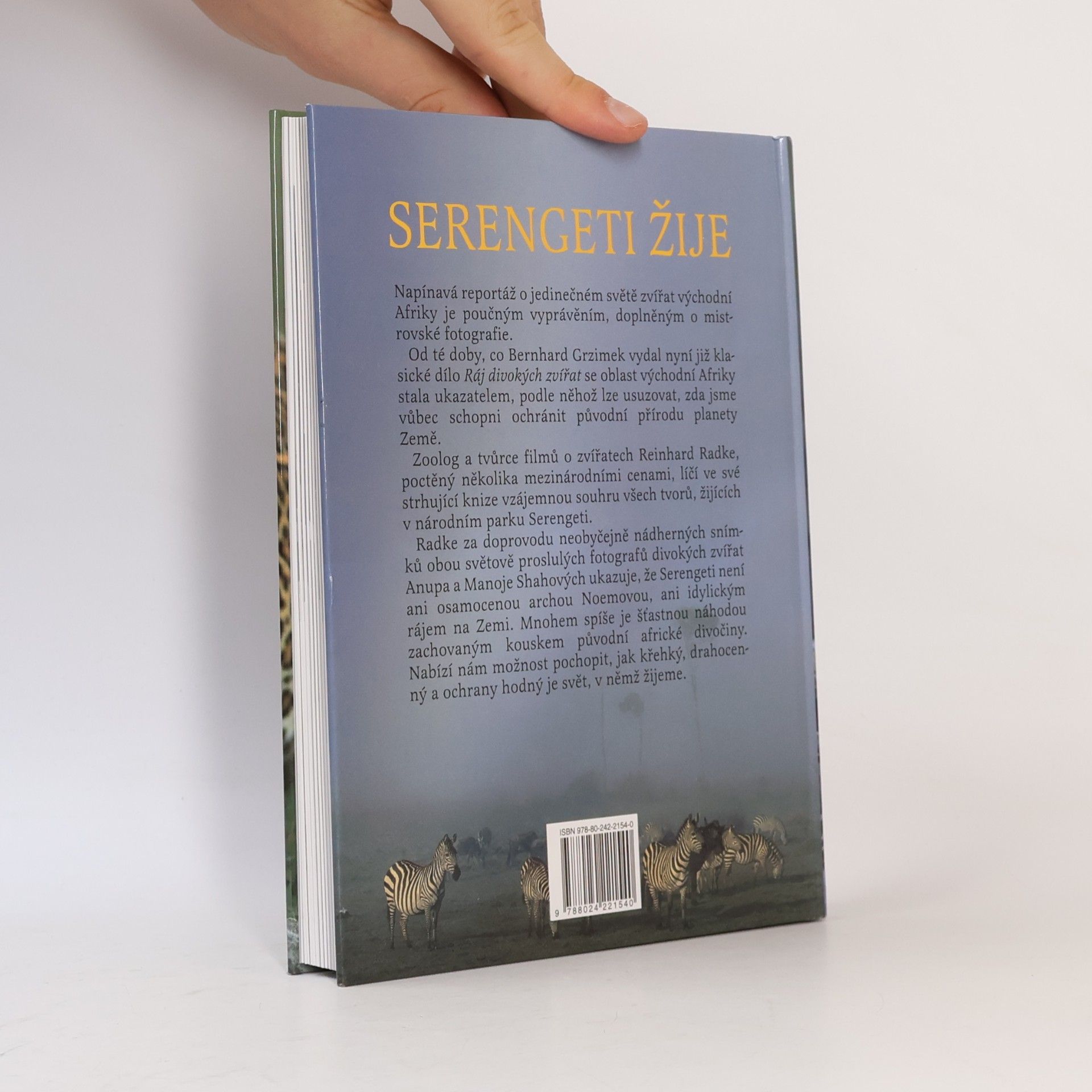 Reinhard Radke Serengeti : pohled do africké divočiny