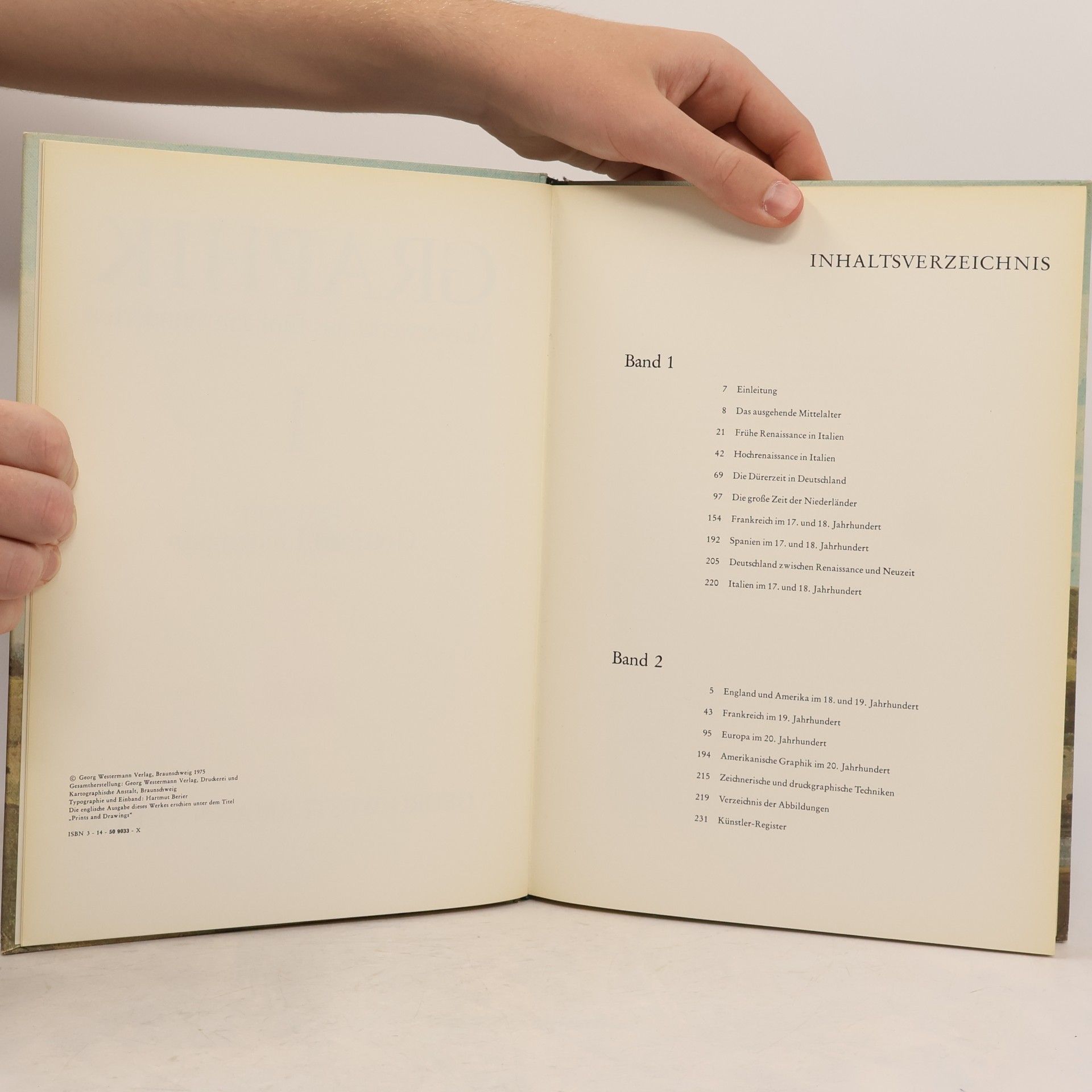 Gottfried Lindemann Graphik 1. Meisterwerke aus fünf Jahrhunderten.