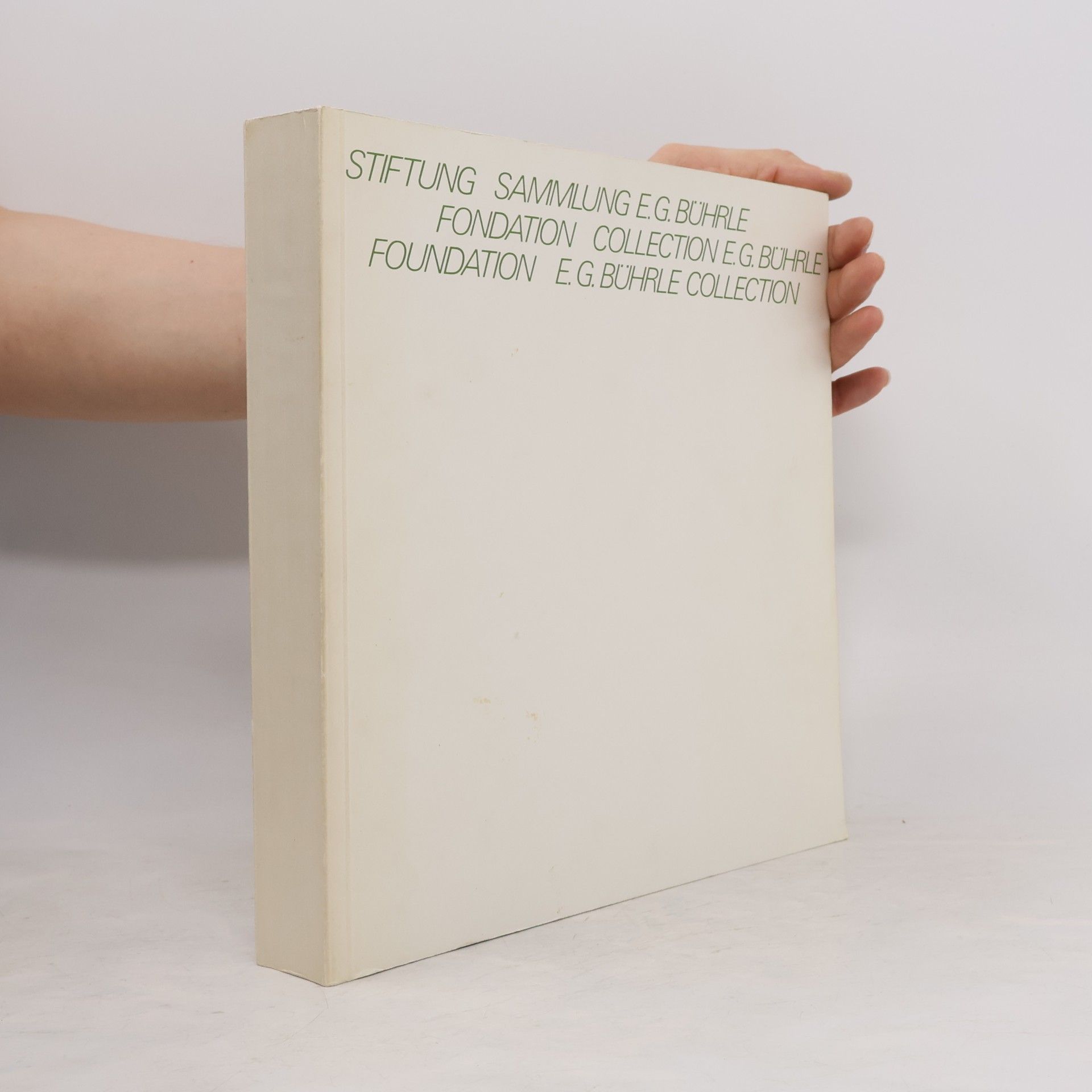 Stiftung Sammlung E.G. Bührle Stiftung Sammlung Emil G. Bührle