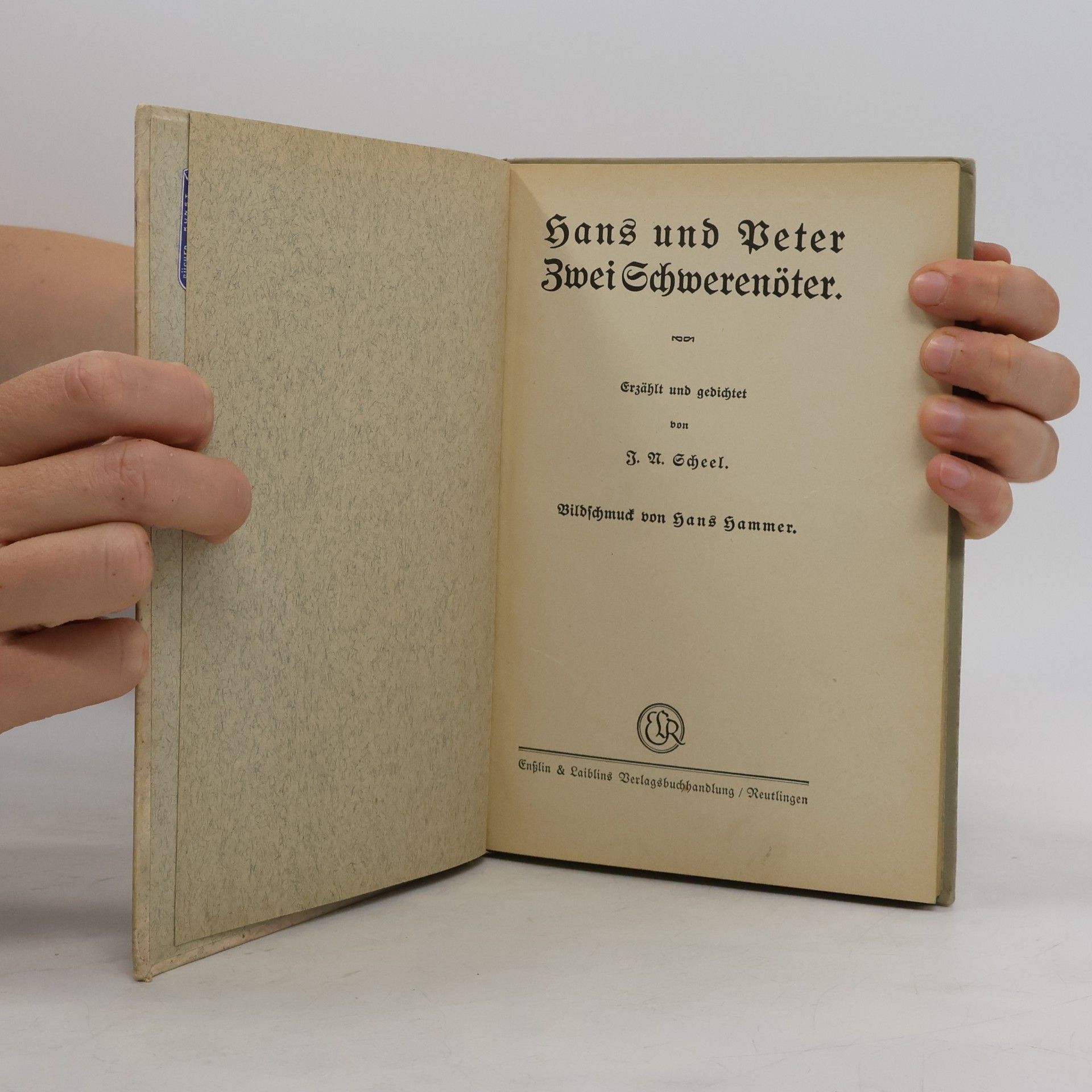 J. N. Scheel Hans und Peter Zwei Schwerenöter