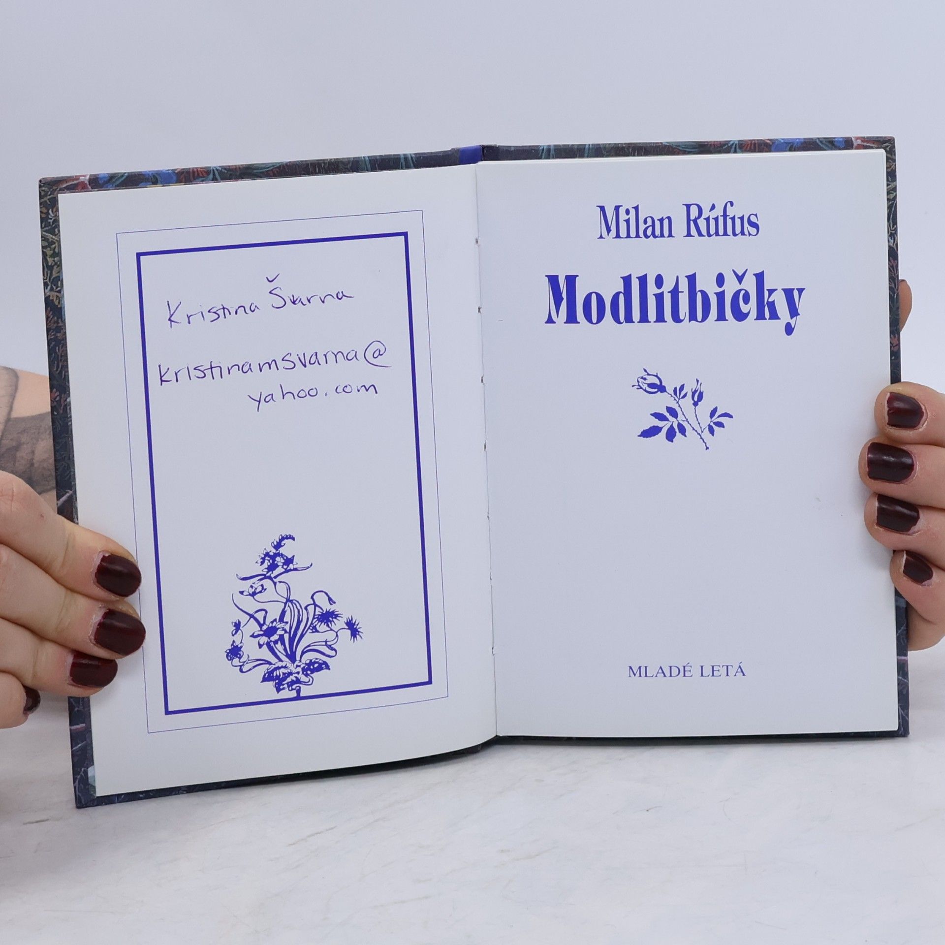 Milan Rúfus Modlitbičky