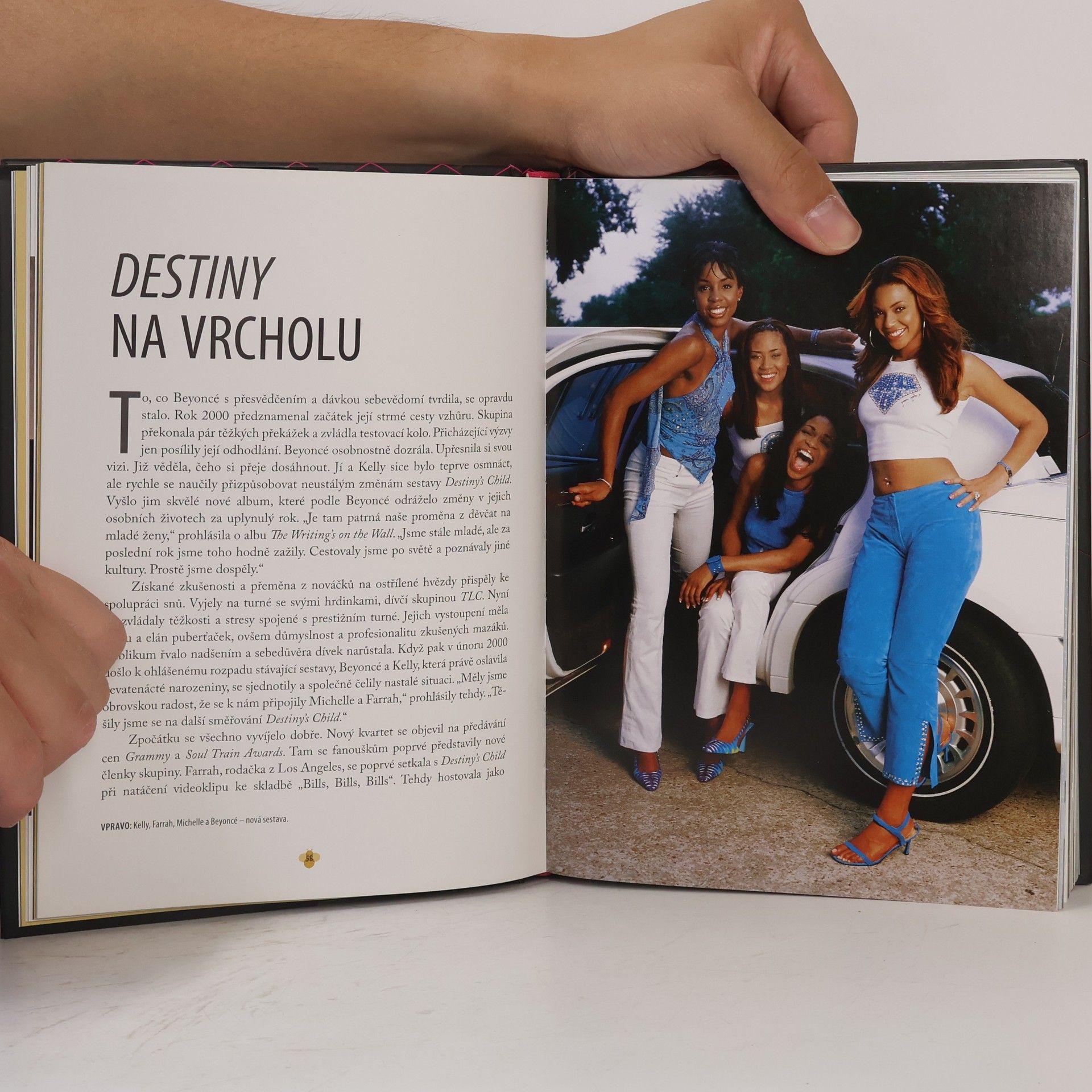 Chris Roberts Beyoncégrafie : život a kariéra Beyoncé v obrazech