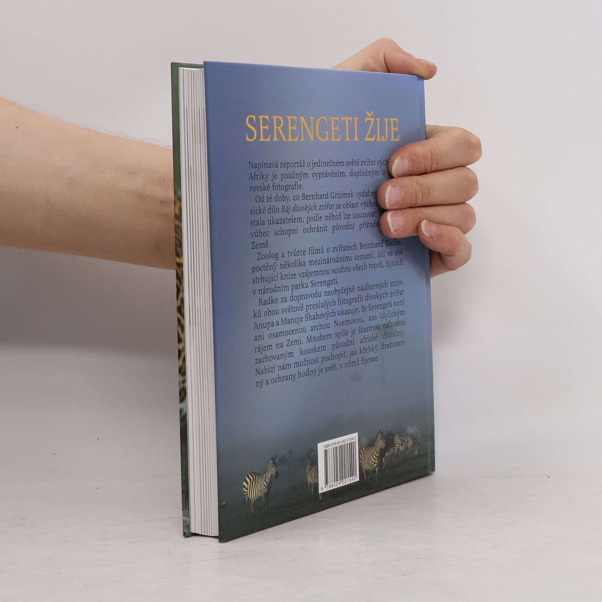 Reinhard Radke Serengeti : pohled do africké divočiny