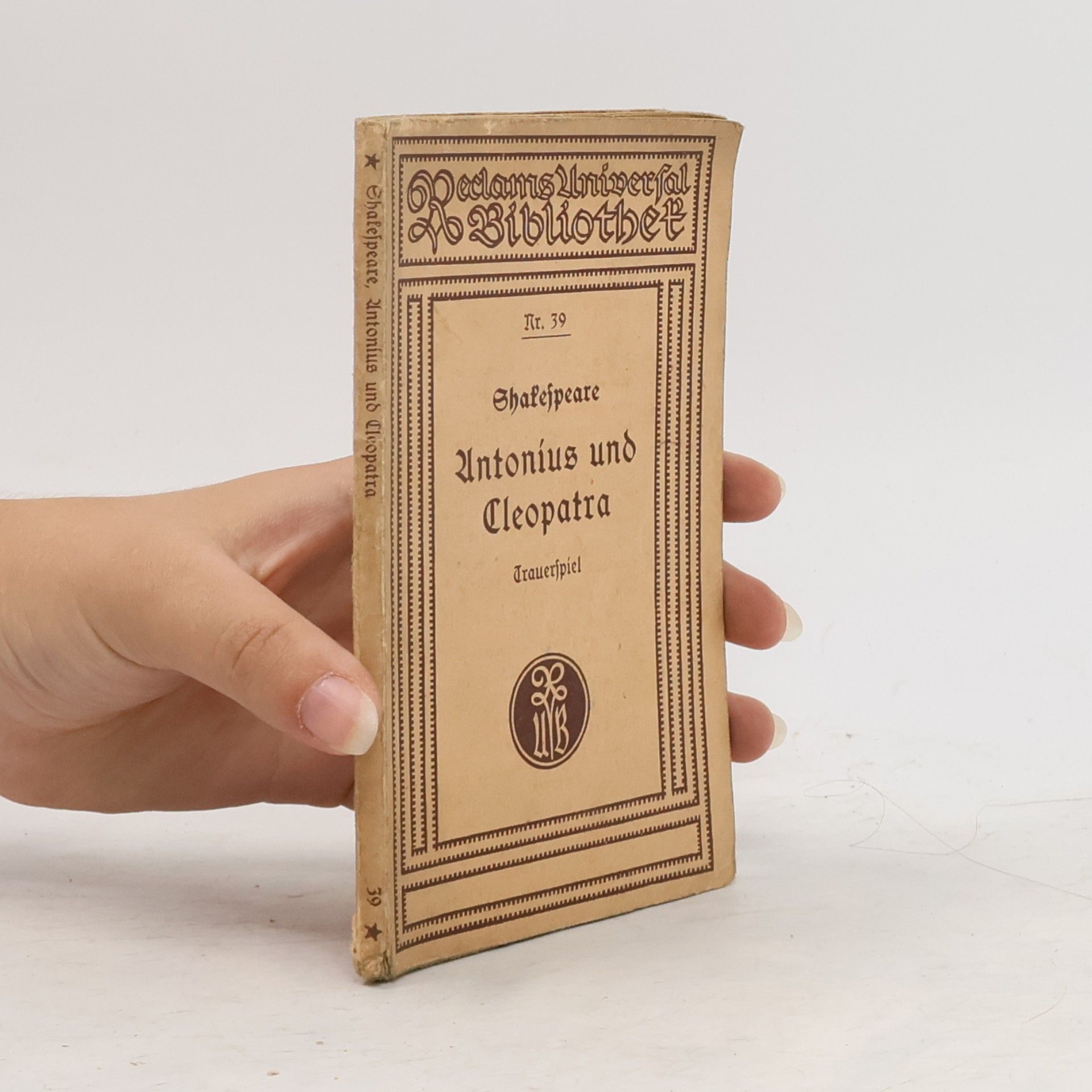 William Shakespeare Antonius und Cleopatra