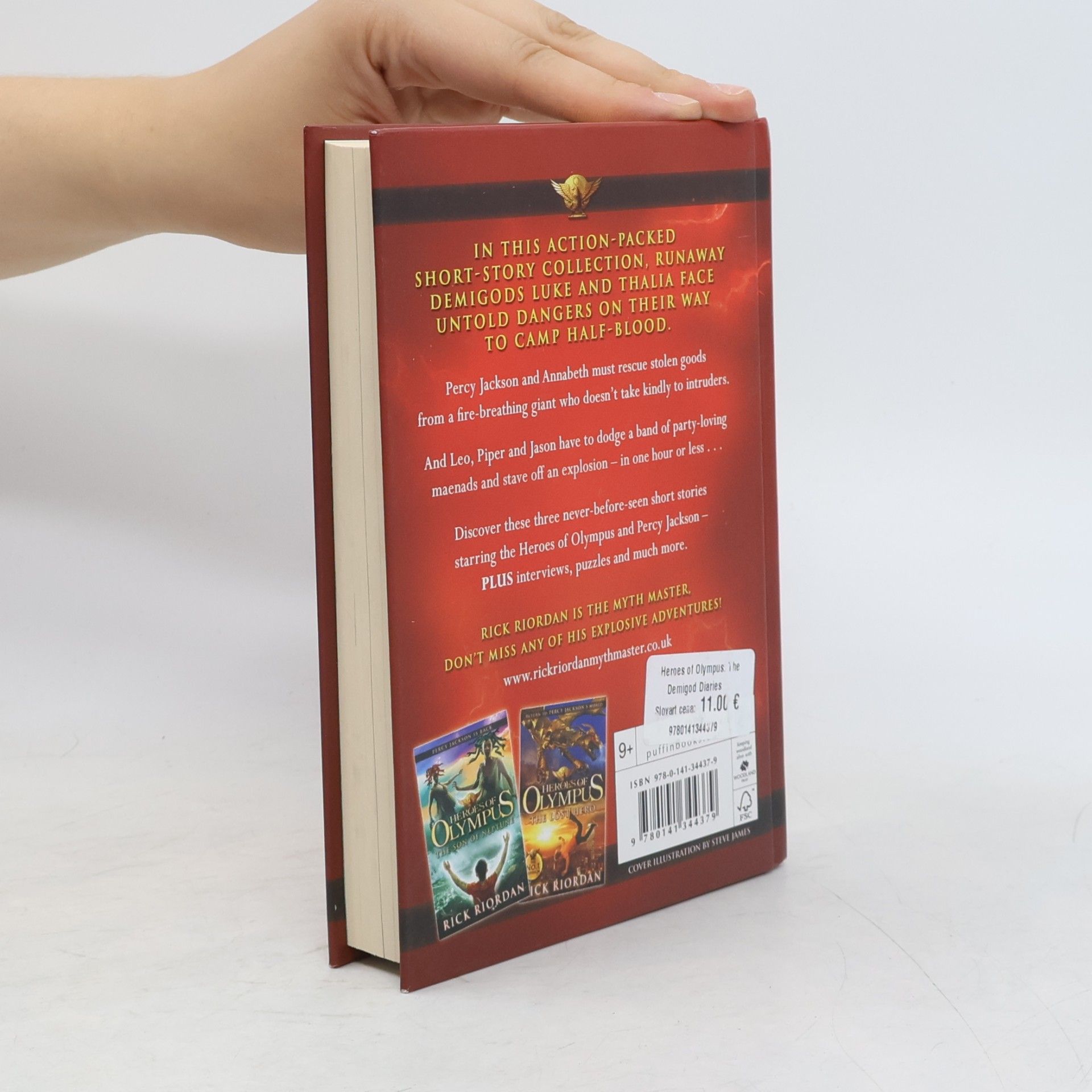Rick Riordan Heroes of Olympus. The demigod diaries