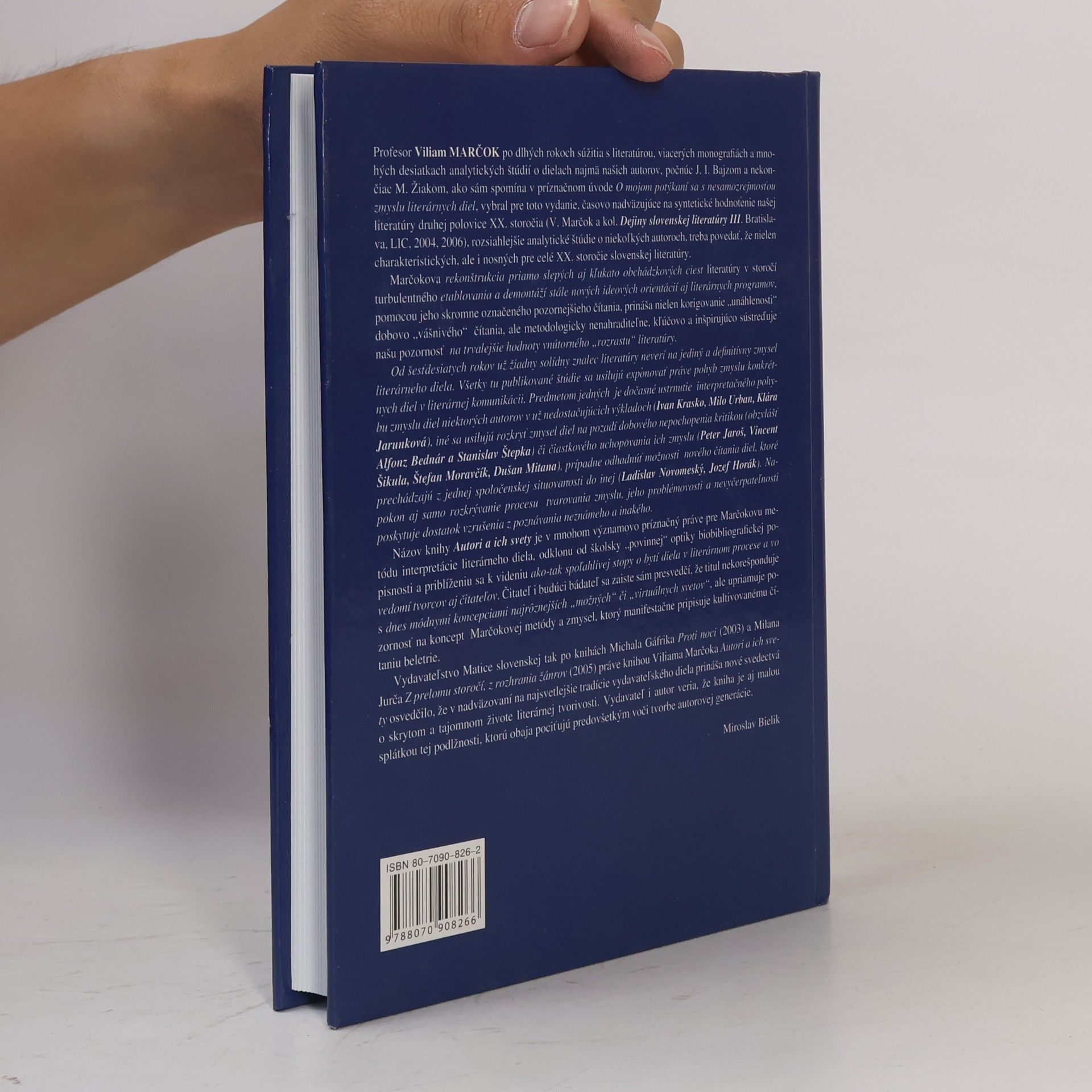 Viliam Marčok Autori a ich svety