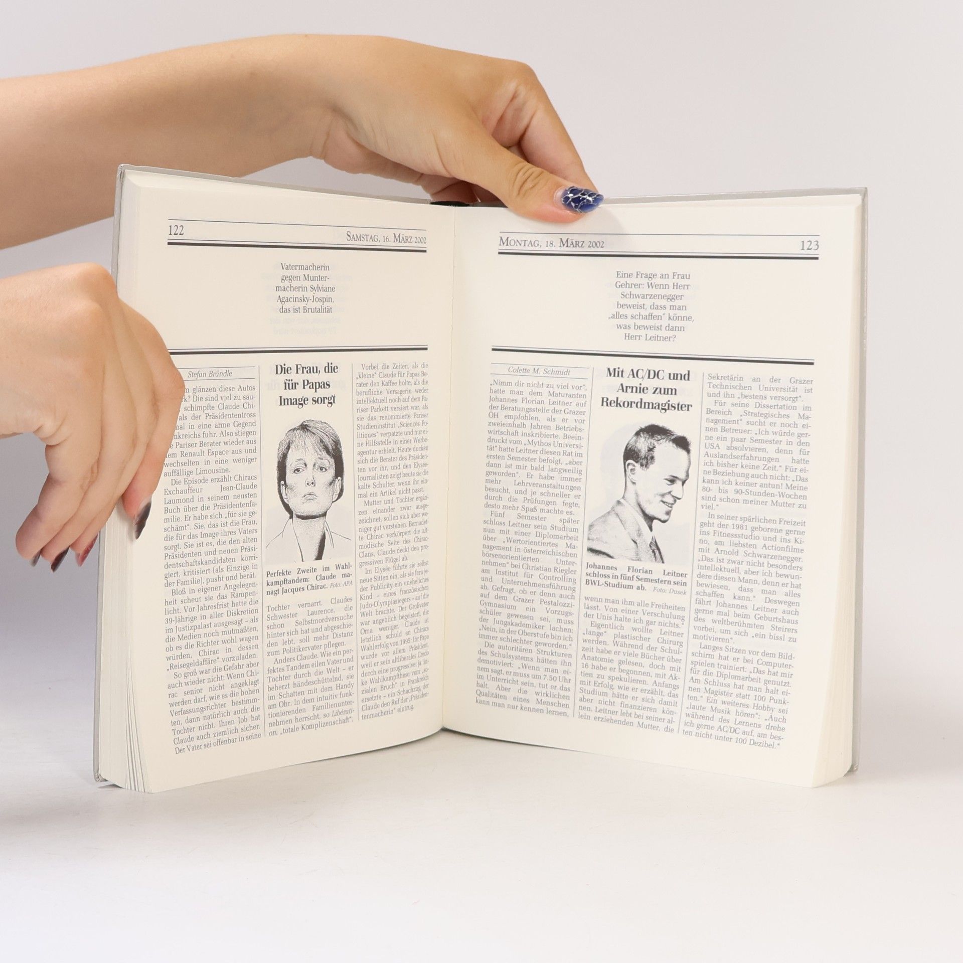 Köpfe des Jahres - Ausgabe 2003