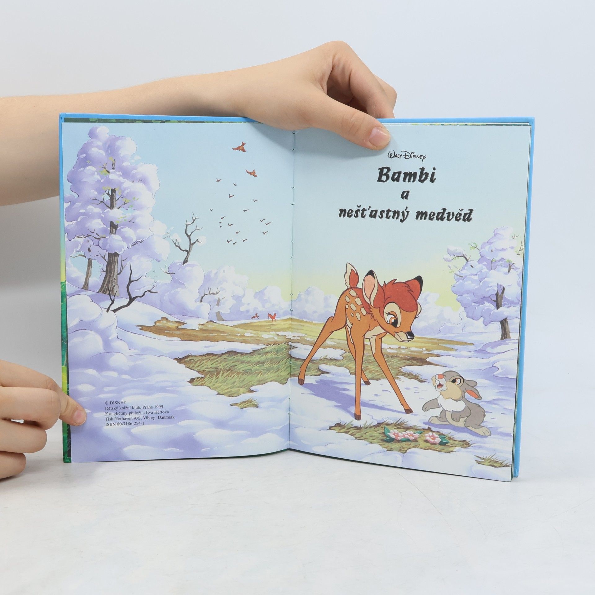 Walt Disney Bambi a nešťastný medvěd
