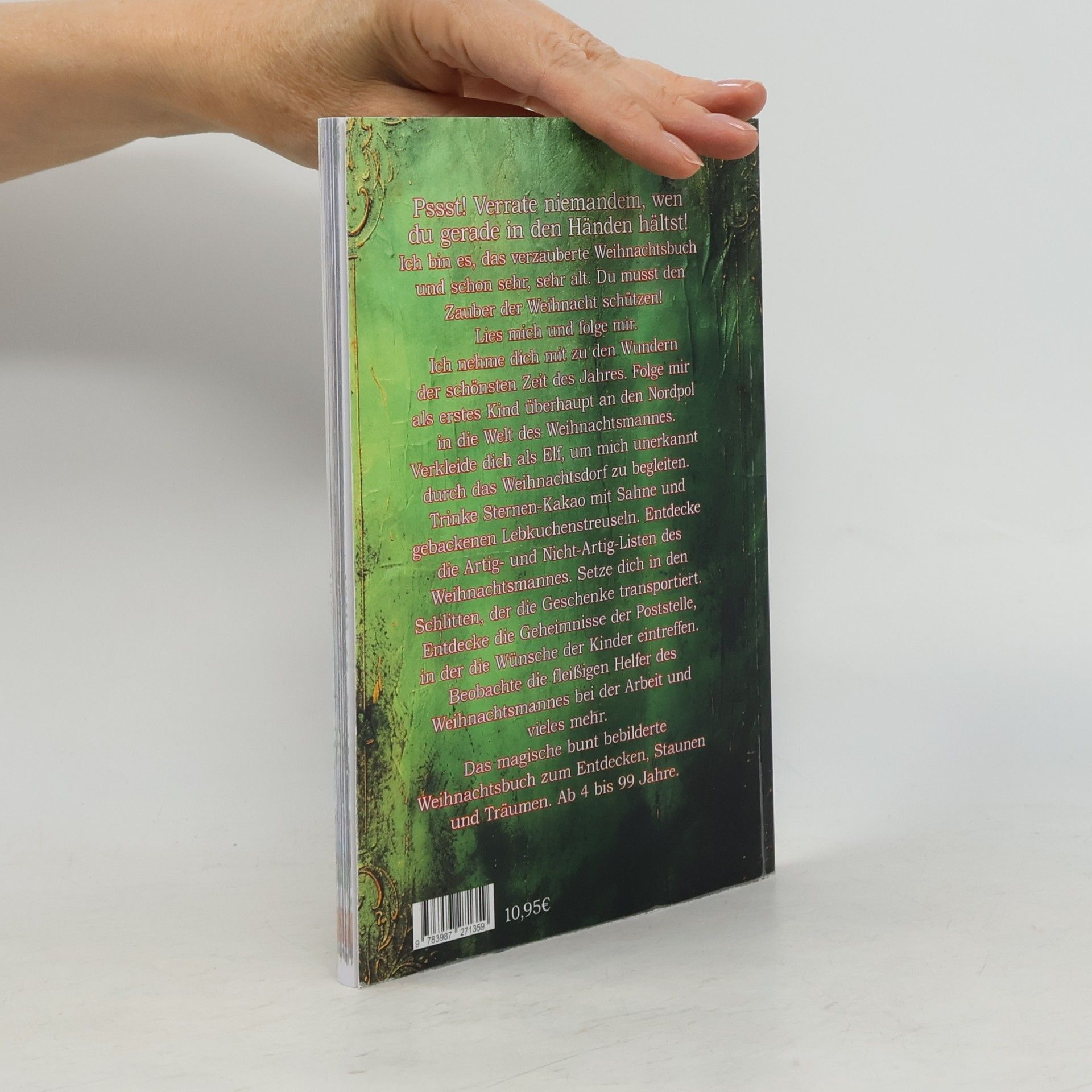 Martin Jonáš Das verzauberte Weihnachtsbuch - Komm mit ins Land des Weihnachtsmannes