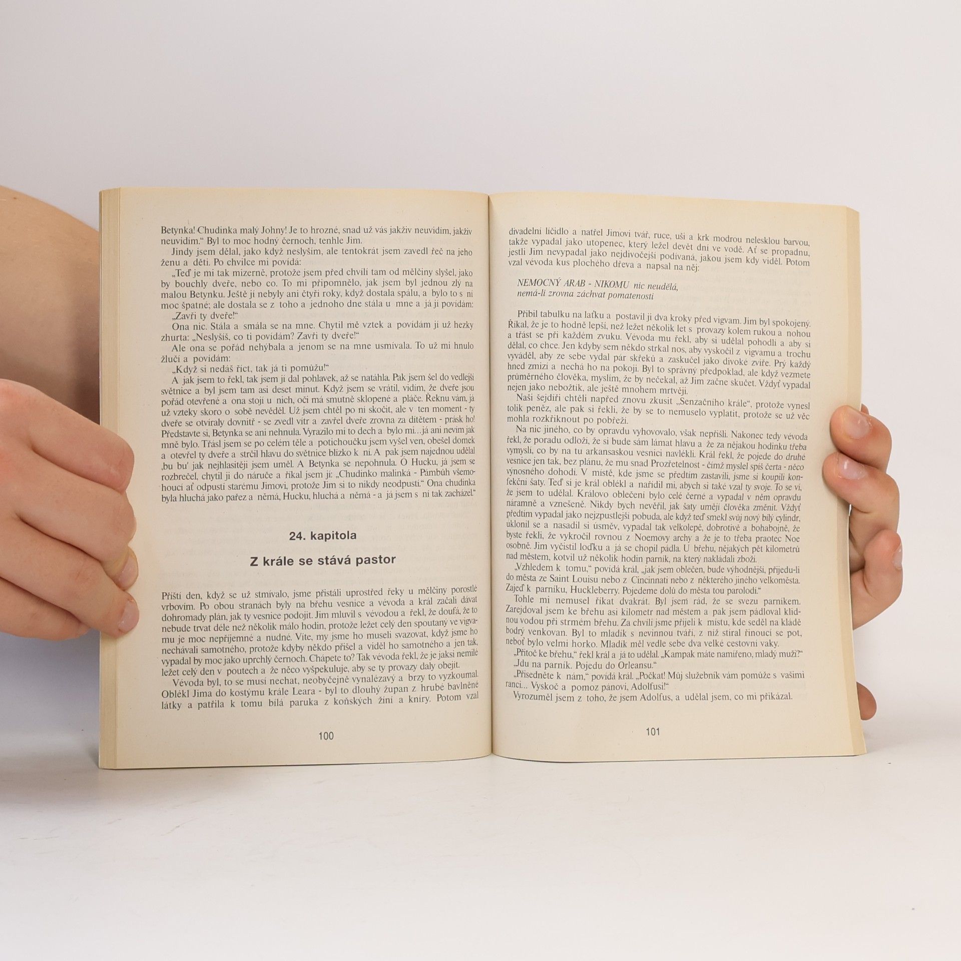 Mark Twain Dobrodružství Huckleberryho Finna