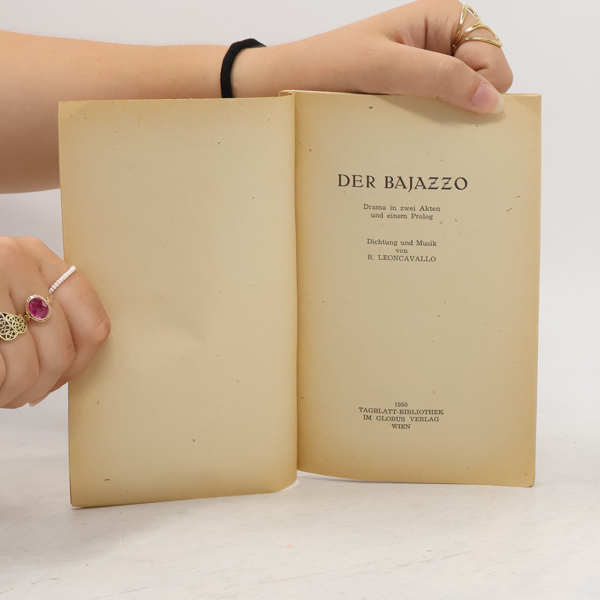 Ruggero Leoncavallo Der Bajazzo