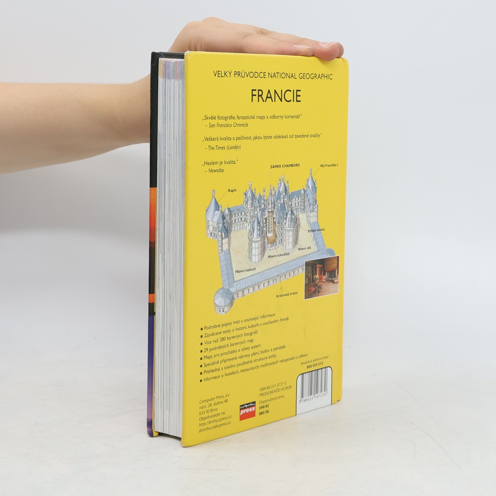 Rosemary Bailey Francie. Velký průvodce National Geographic