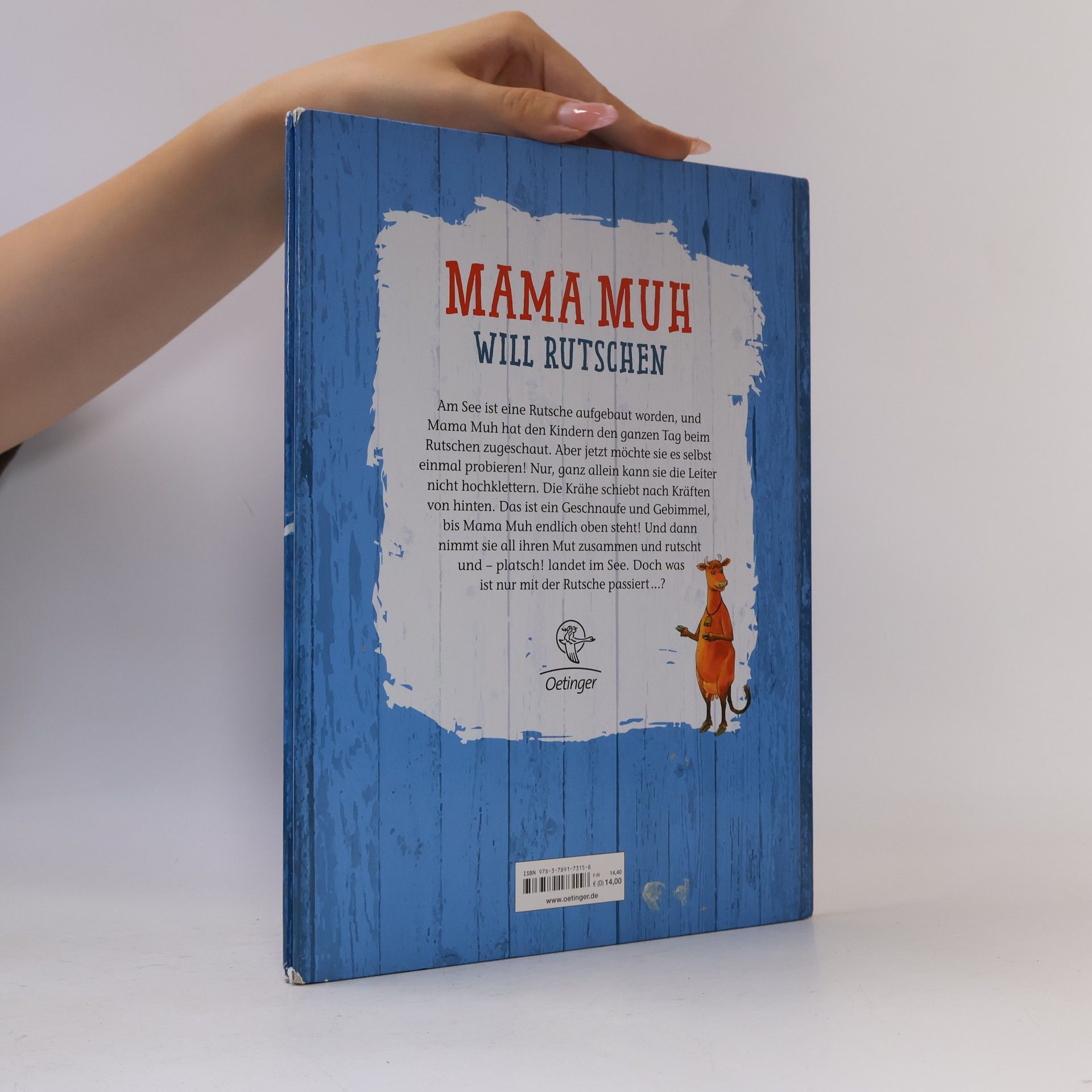 Jujja Wieslander Mama Muh will rutschen