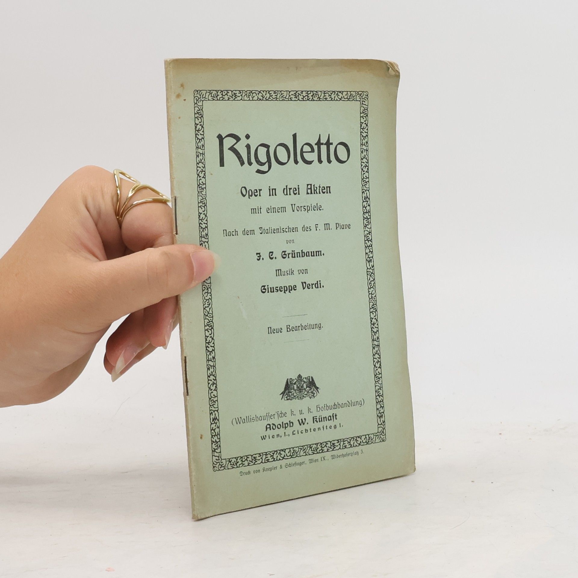 Giuseppe Verdi Rigoletto