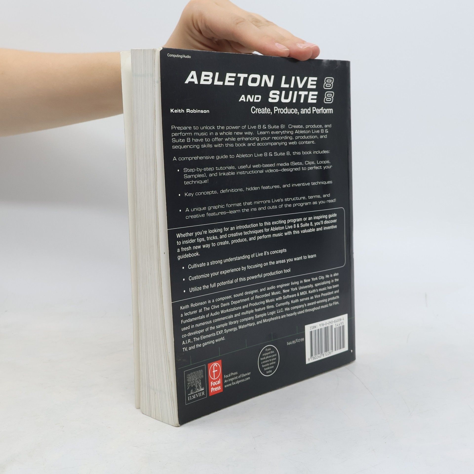 Keith Robinson Ableton Live 8 and Suite 8