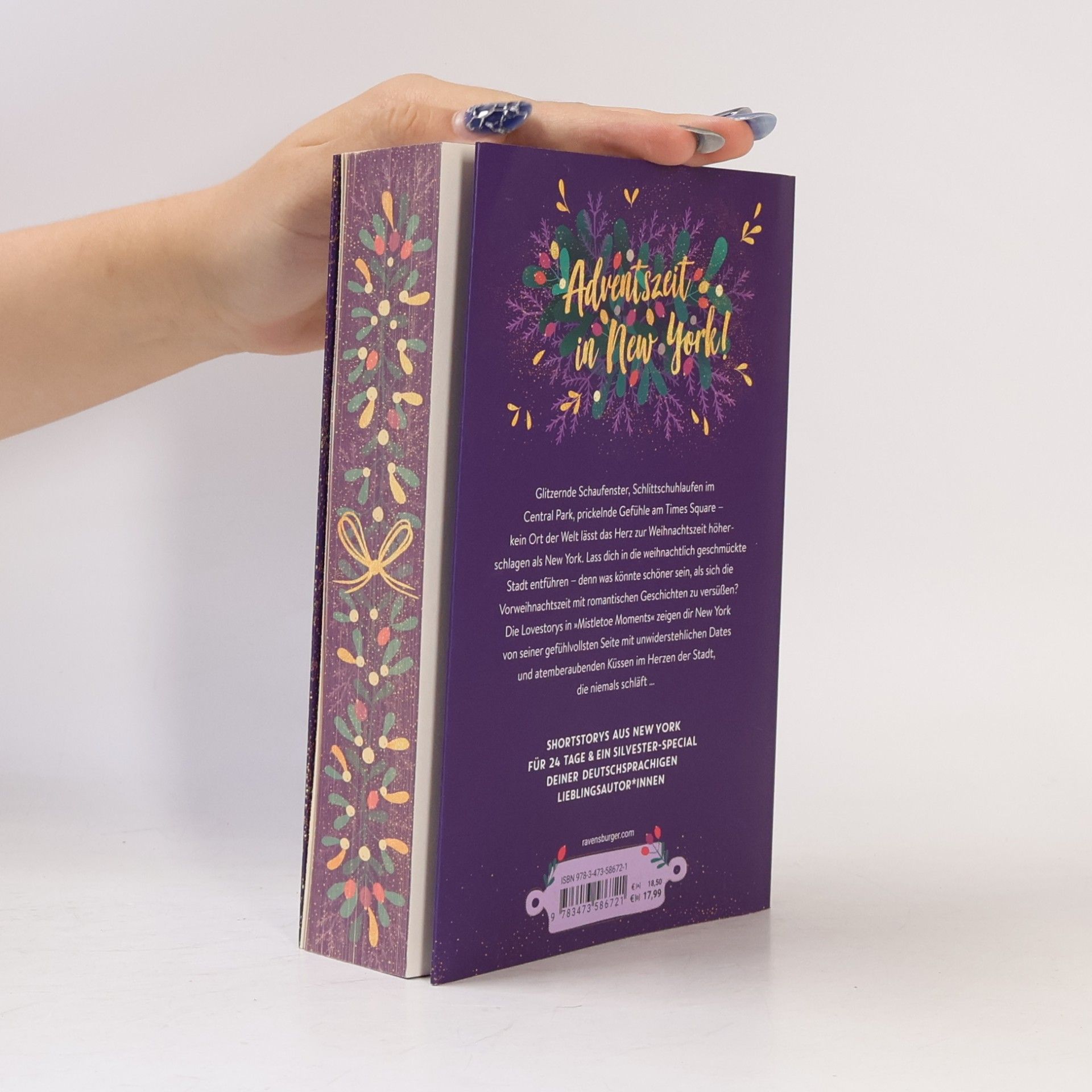 Alexandra Raij Mistletoe Moments. Ein Adventskalender. New-Adult-Lovestorys für 24 Tage plus Silvester-Special (Romantische Kurzgeschichten für