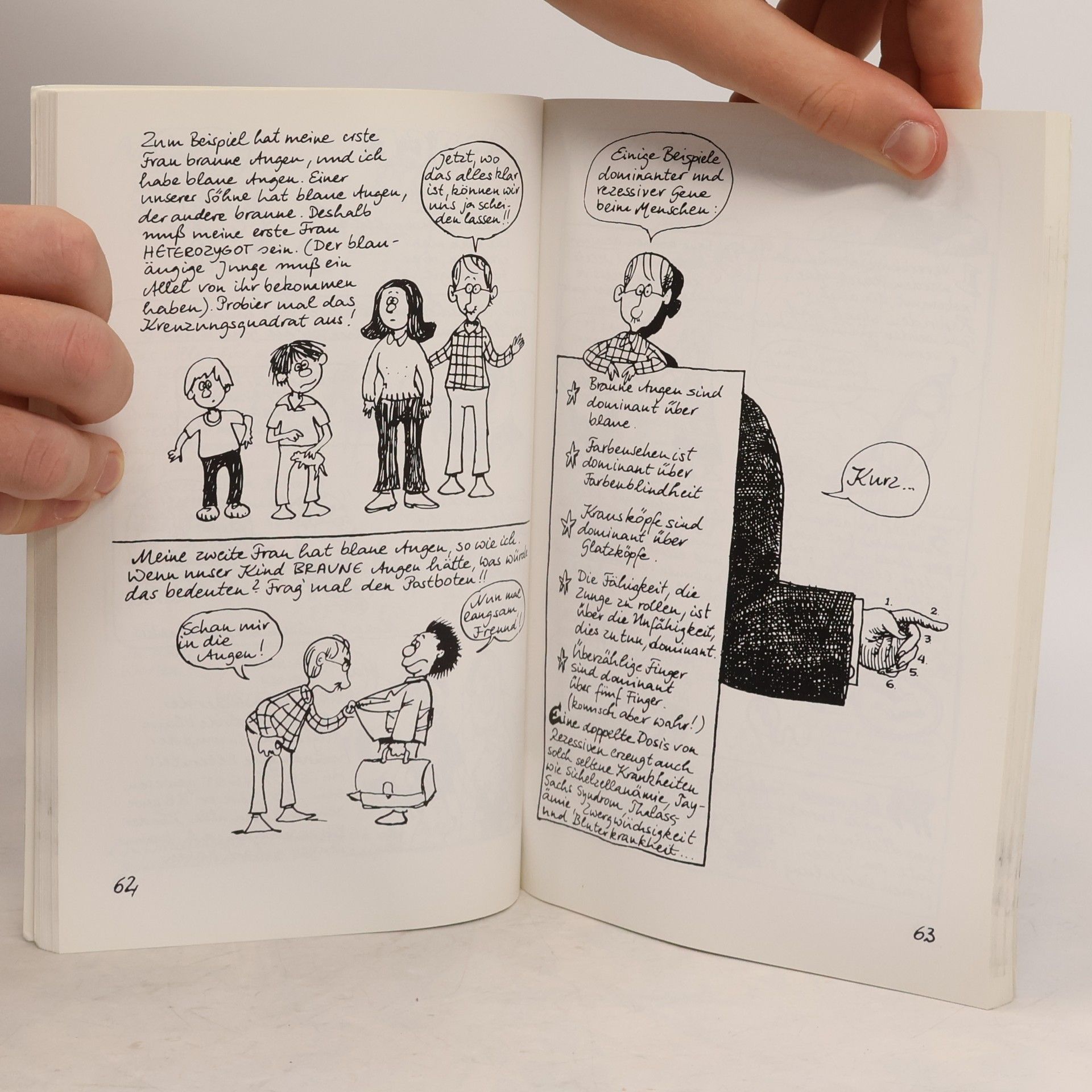 Larry Gonick Genetik in Cartoons