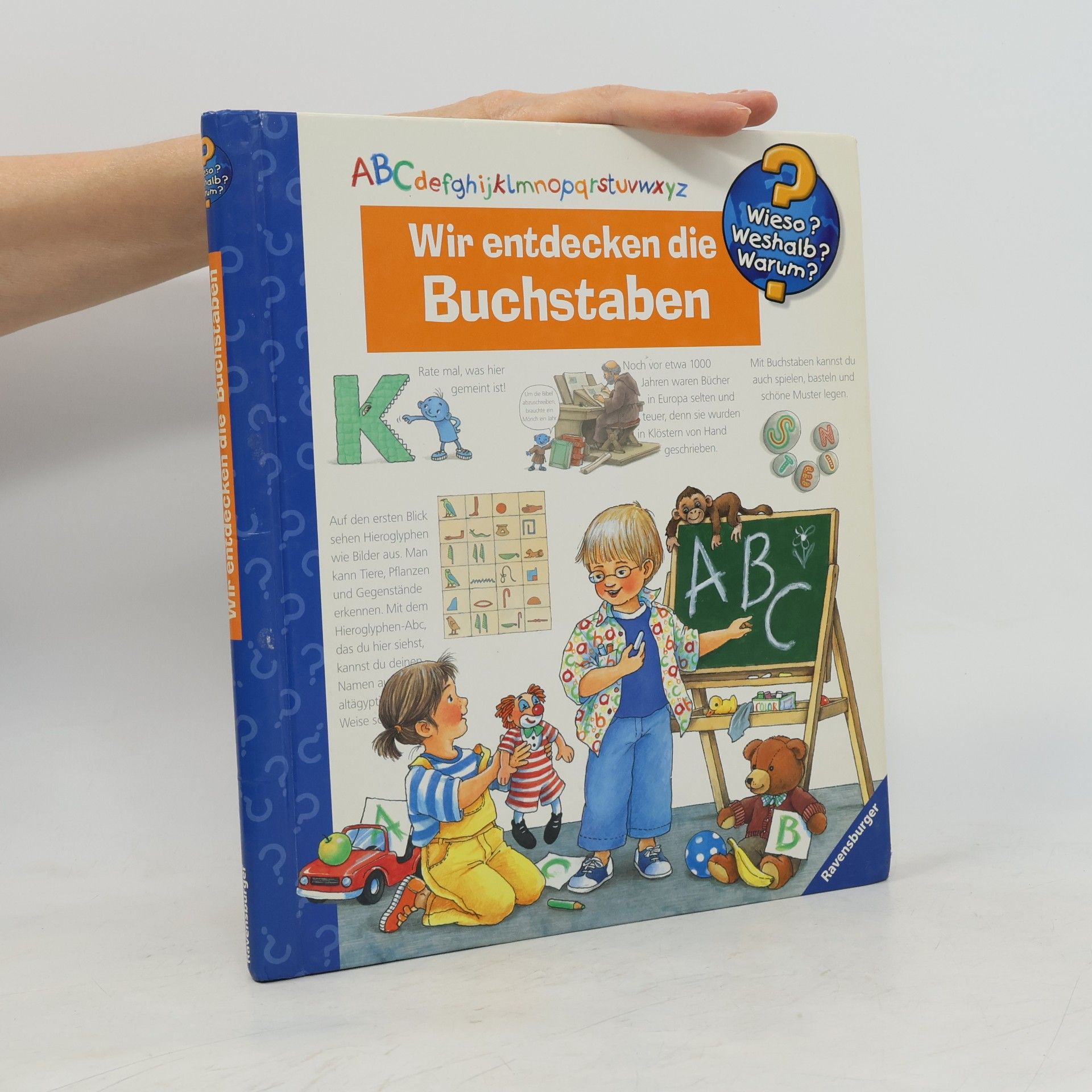 Angela Weinhold Wir entdecken die Buchstaben