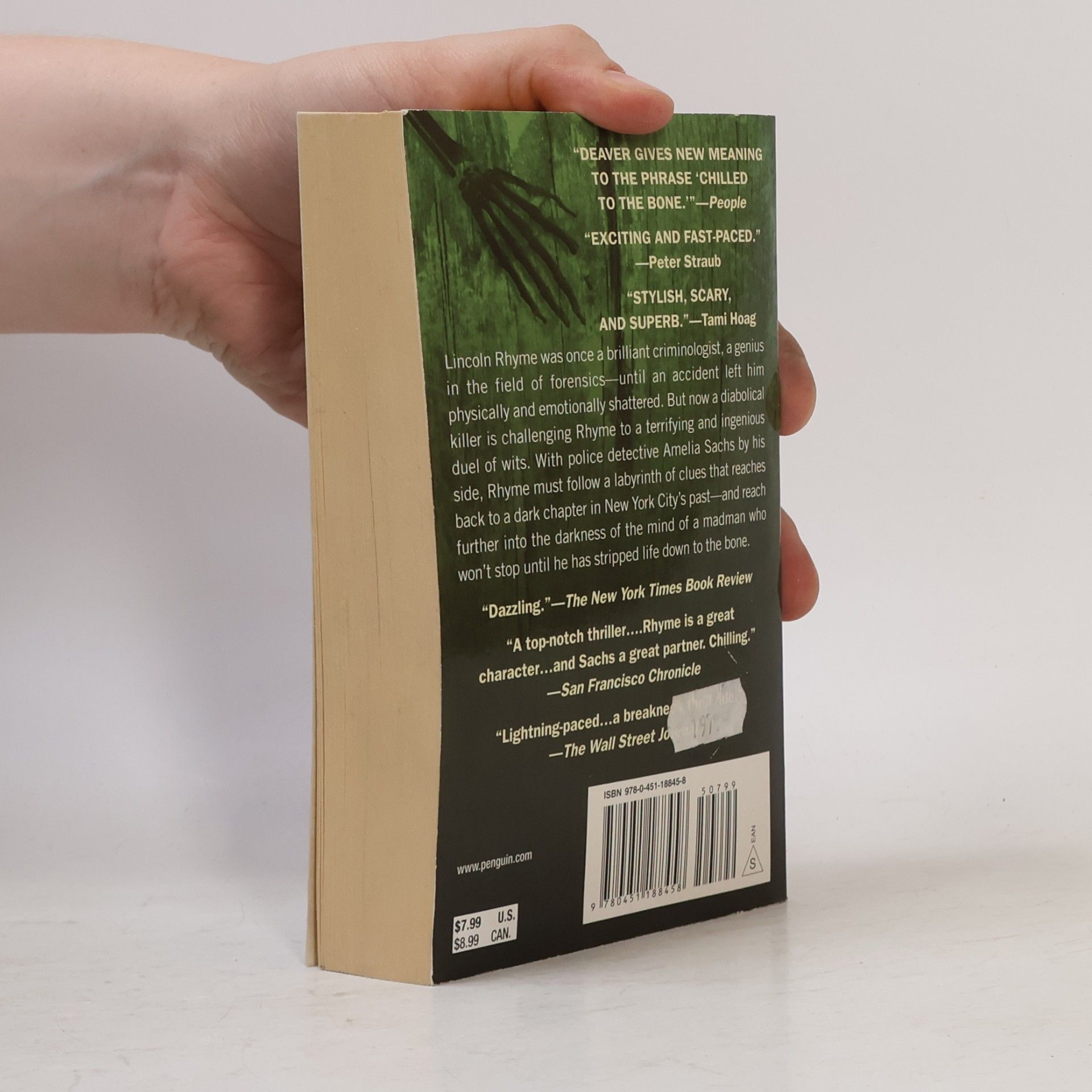 Jeffery Deaver The bone collector