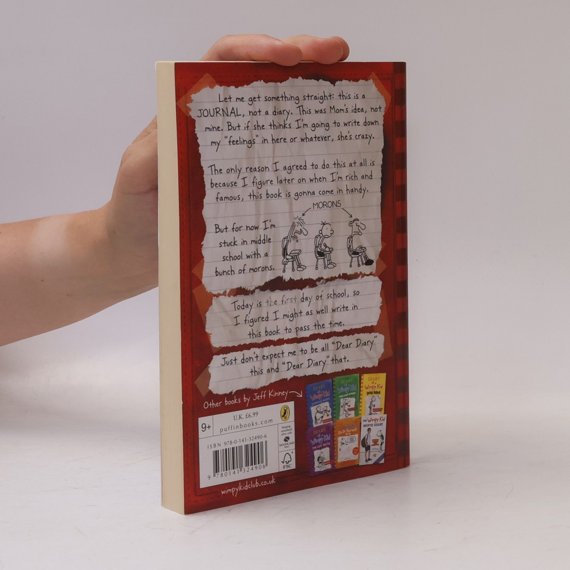 Jeff Kinney Diary of a Wimpy Kid 1