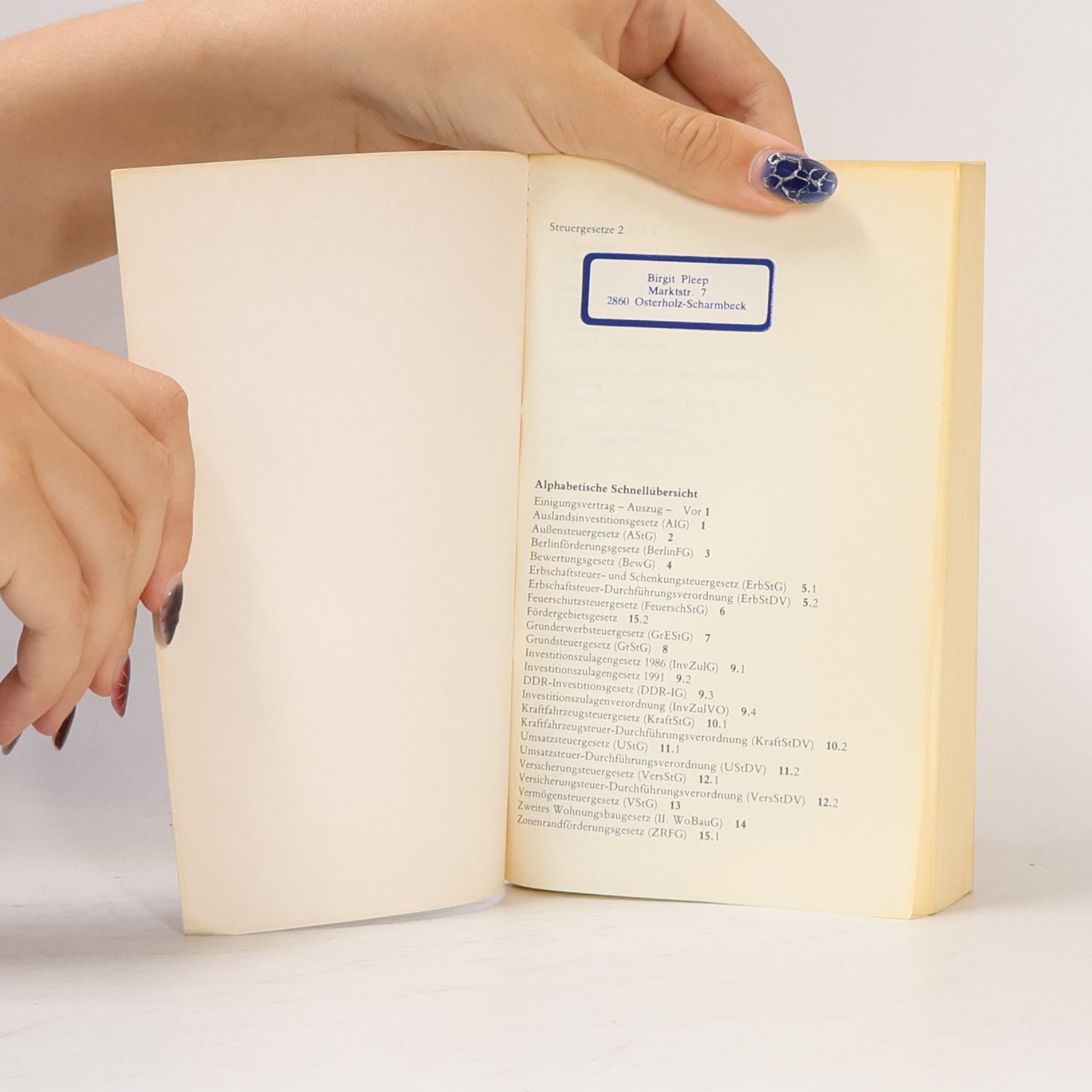 Autorenkollektiv Steuergesetze. Textausgabe mit ausführlichem Sachregister 2